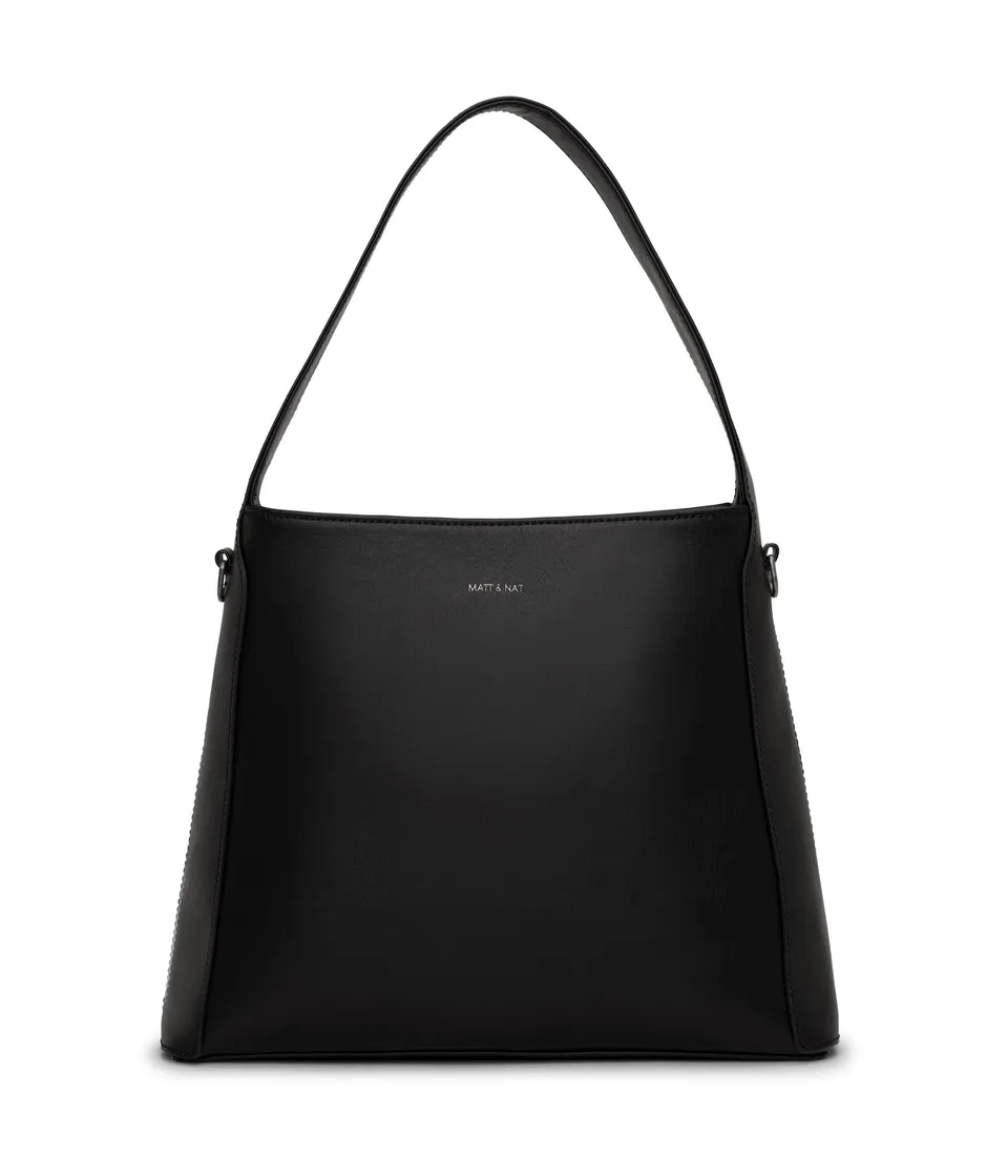 Matt & Nat Arbor Jada Schultertasche Umhängetasche Schwarz