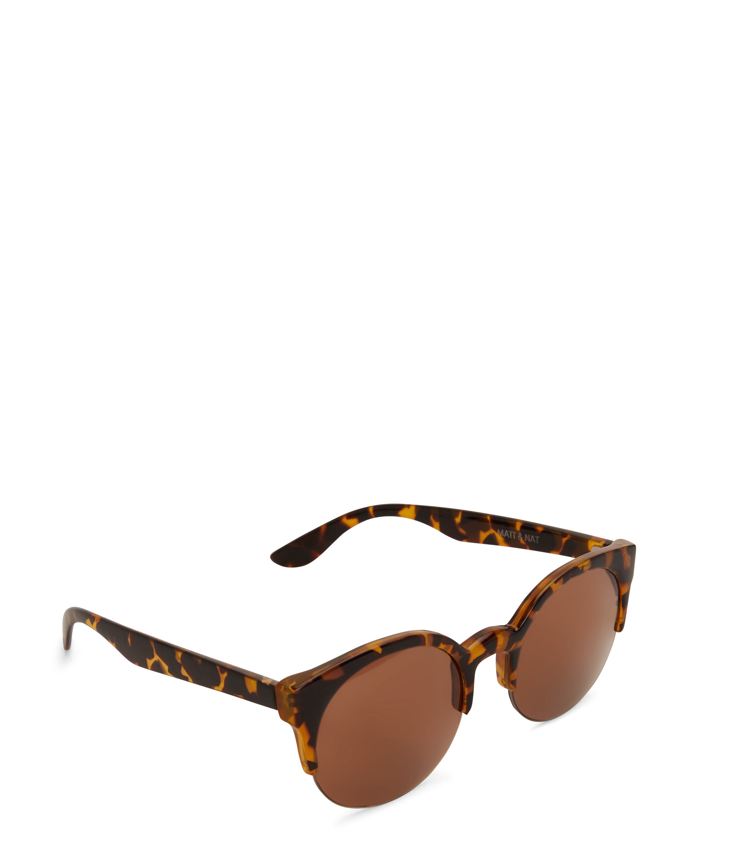 Matt & Nat Overt Clubmaster Sonnenbrille Braun