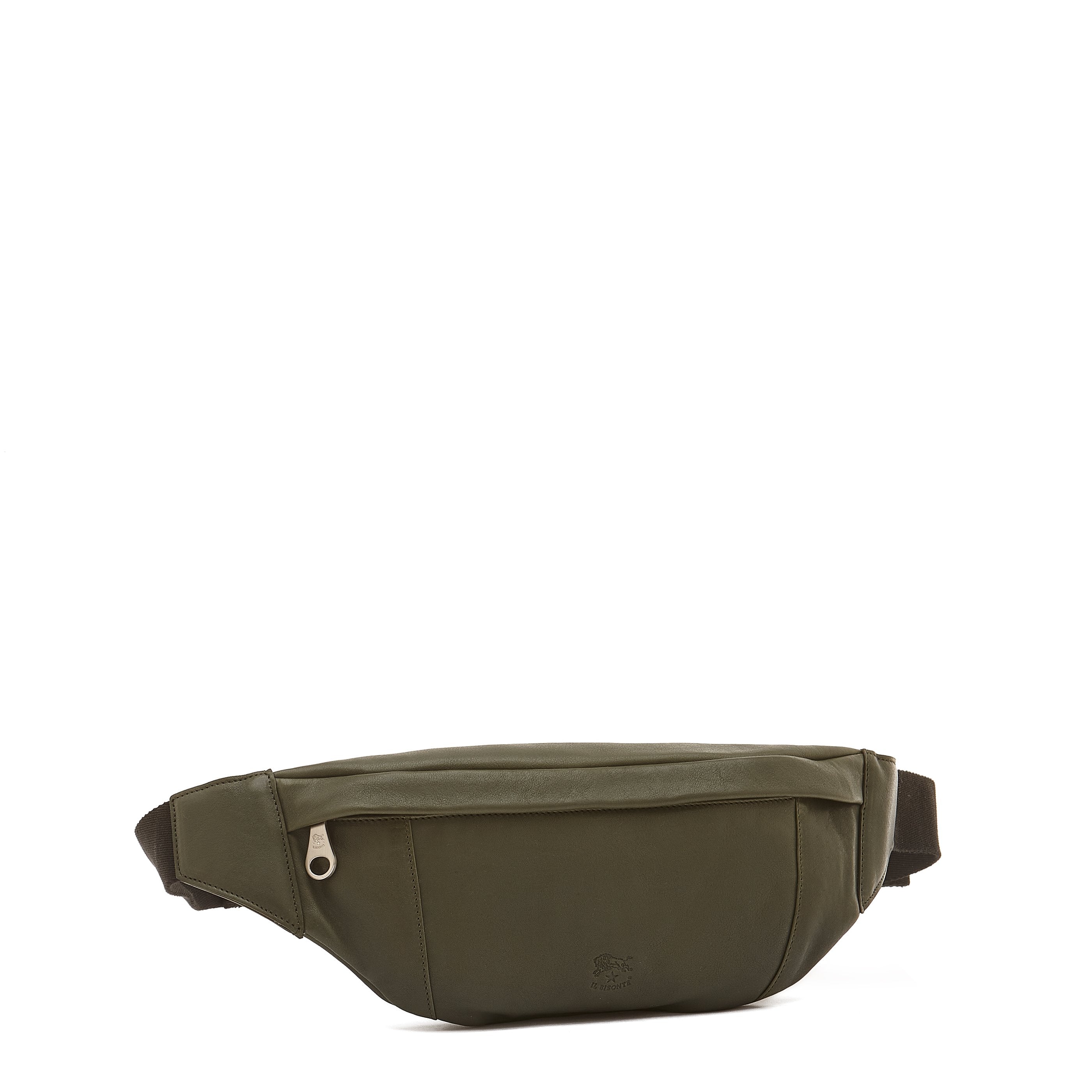 Il Bisonte Cestello Gürteltasche Vollleder Grün