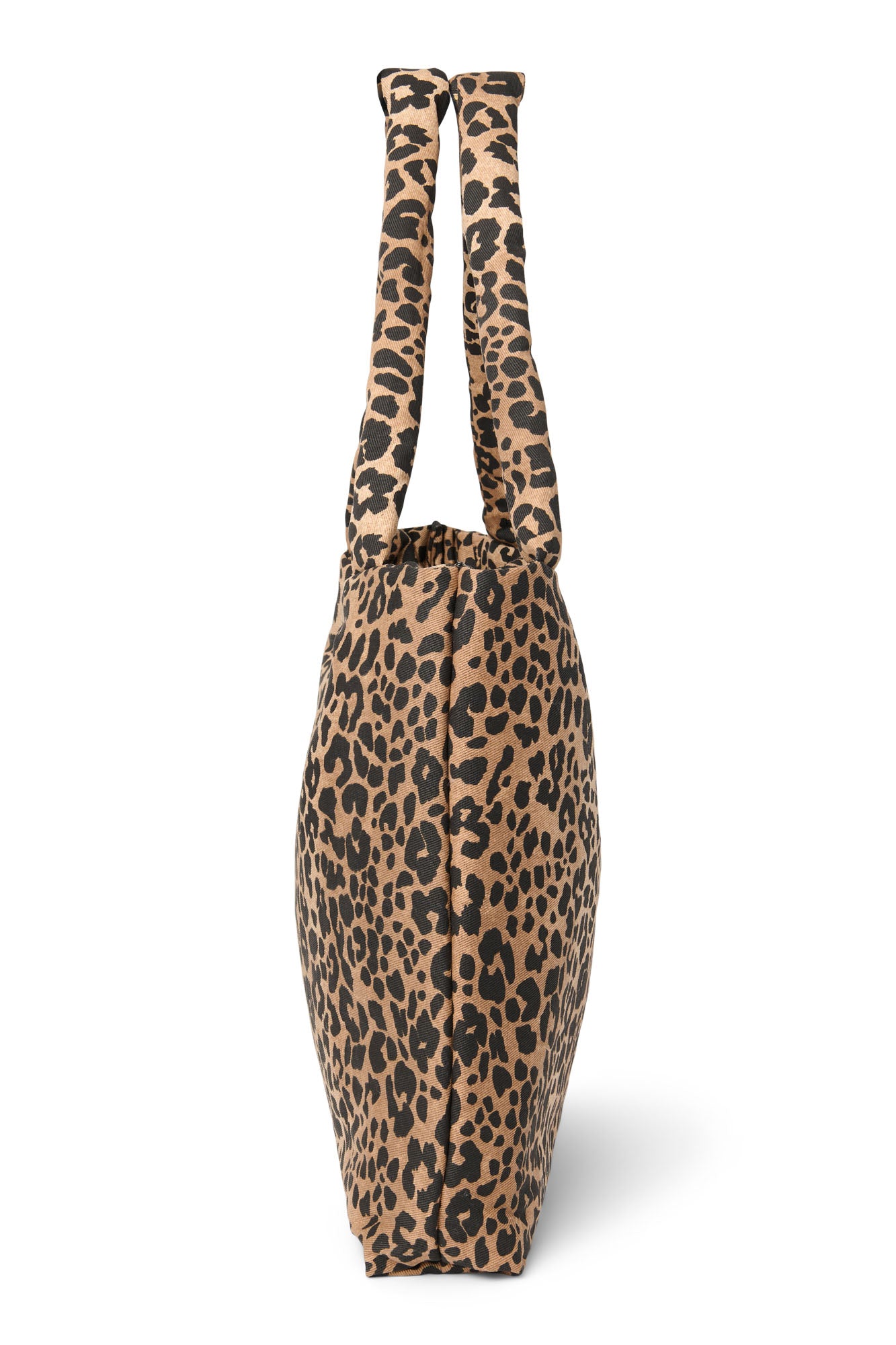 Studio Noos Cotton Mom Bag Shopper Braun Leopard Baumwolle