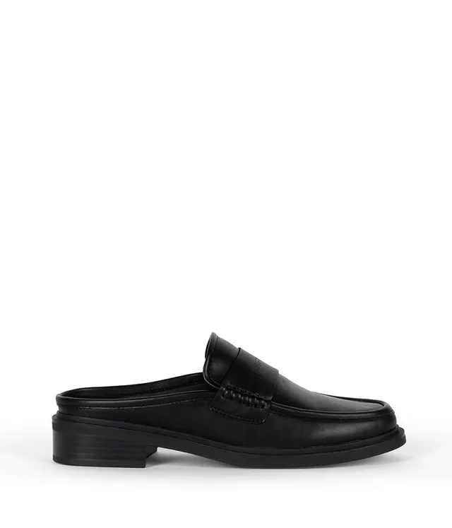 Matt & Nat Heidi Damen Mules Slipper schwarz vegan