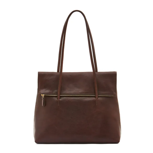 Il Bisonte Anna Shopper Café Vintage Rindsleder