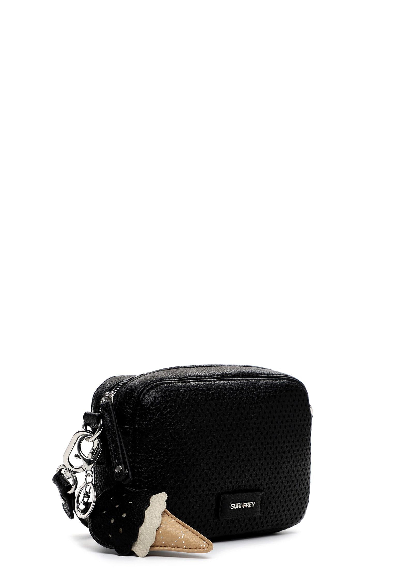 SURI FREY Cilly Crossbody Umhängetasche Schwarz 21cm