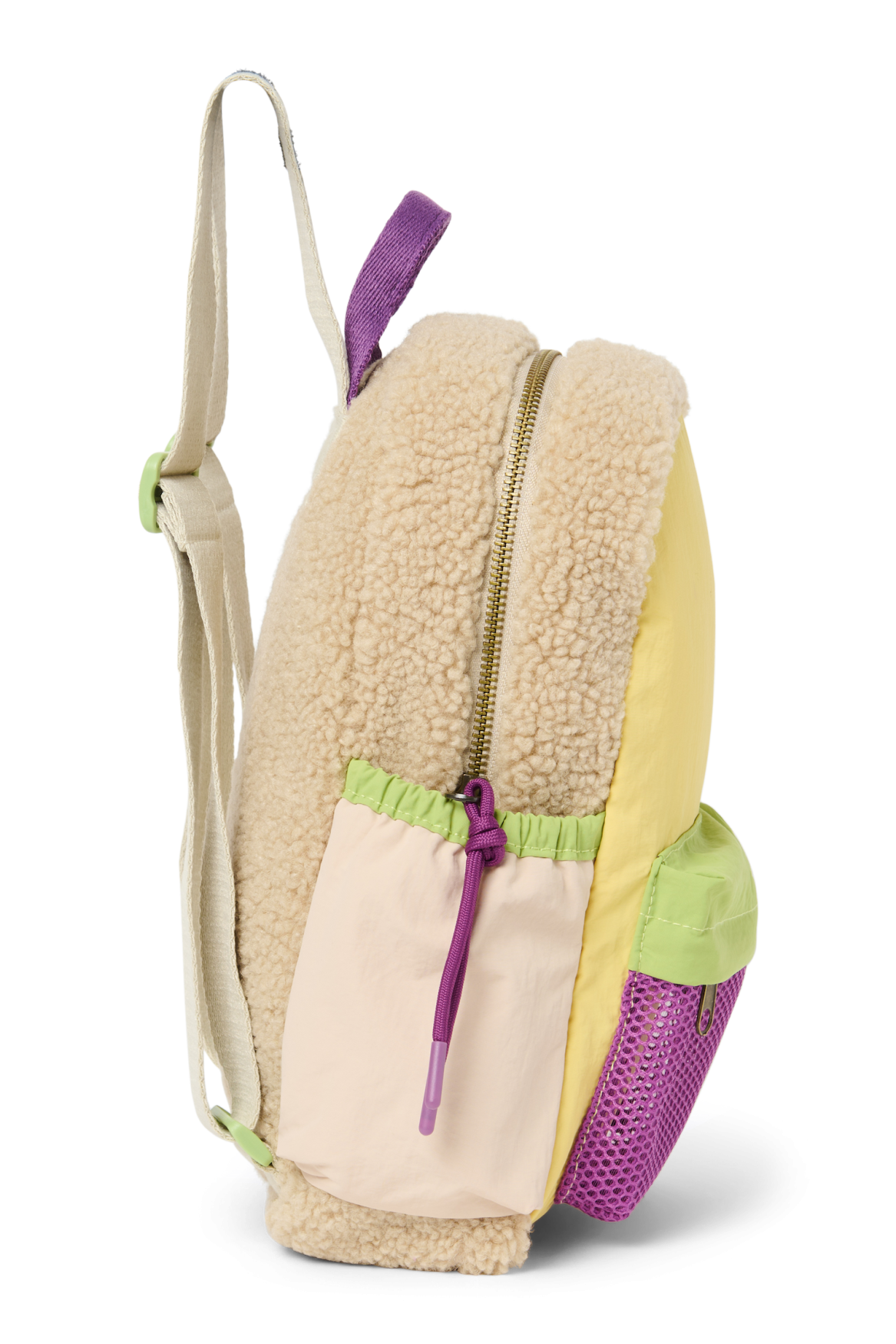 Studio Noos Patchwork Mini Rucksack Butter Yellow für Kinder