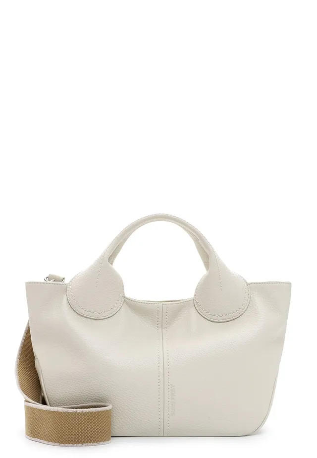 SURI FREY Nessy Cityshopper M Shopper Beige mit Schulterriemen