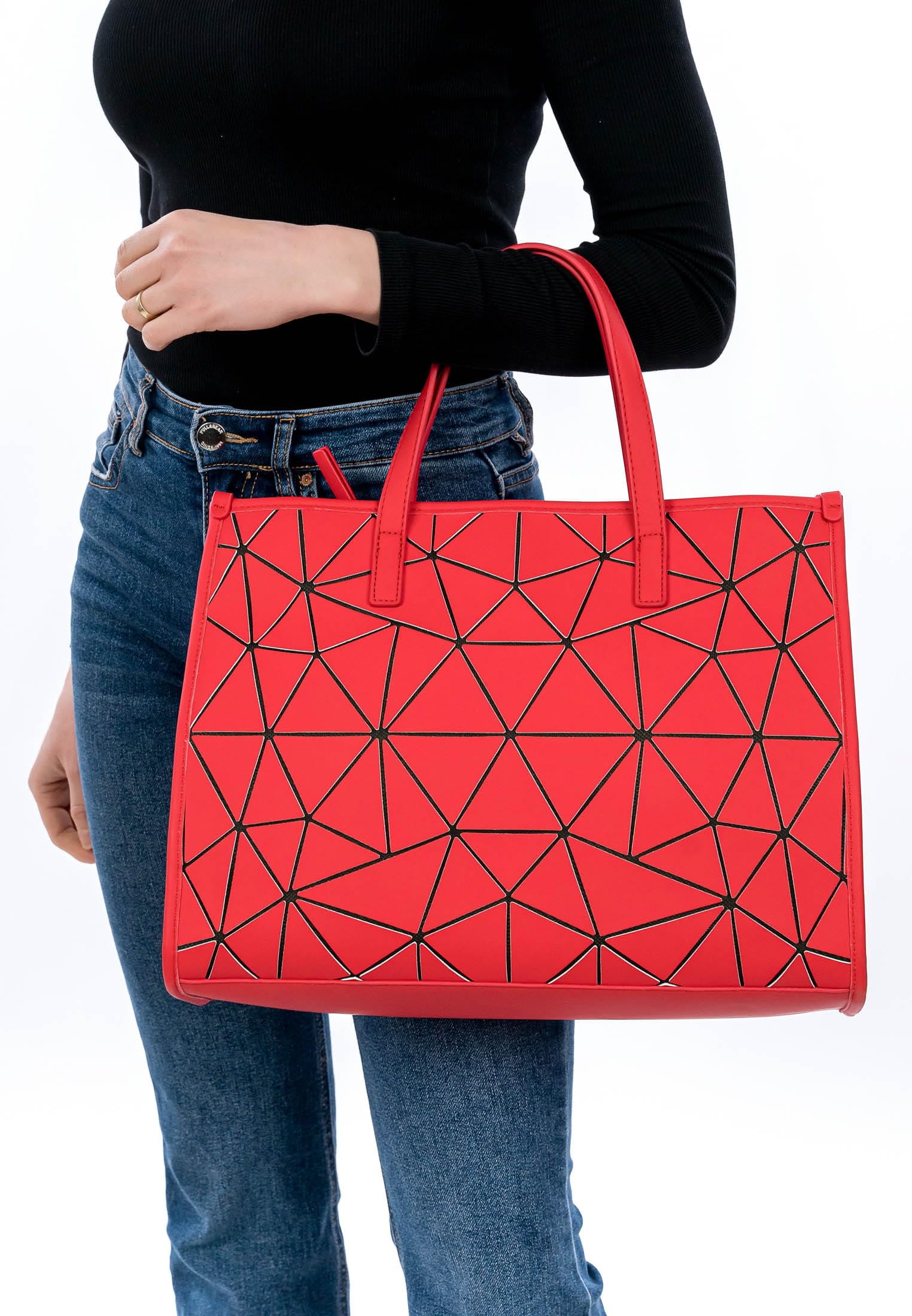 SURI FREY Jessy-Lu Cityshopper L Shopper Lightred geräumig