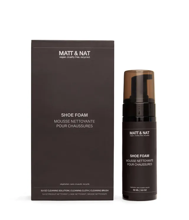 Matt & Nat Shoe Foam Brush Schuhpflege-Set 120 ml