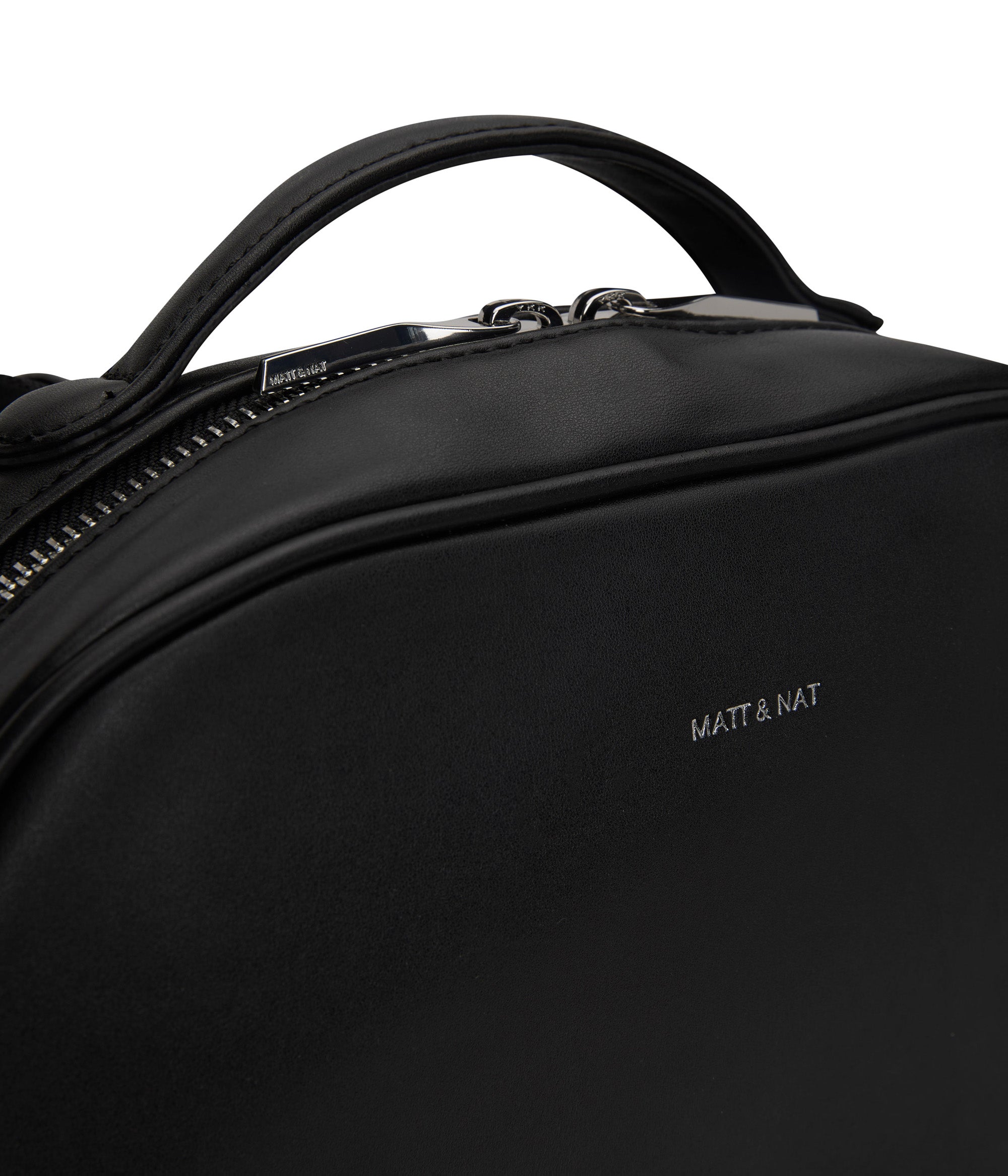 Matt & Nat Alex Rucksack Schwarz 13 Zoll vegan