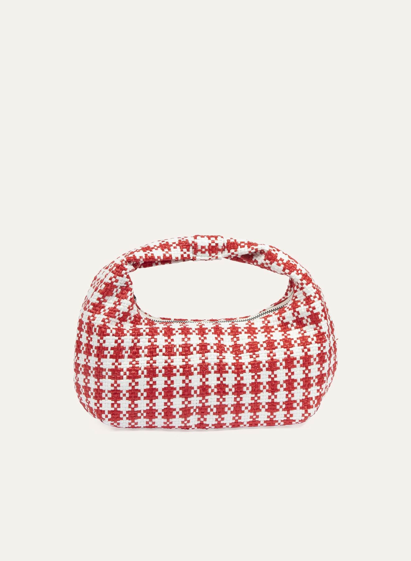 Maria la Rosa Rebirth Vichy Bag Schultertasche Rot