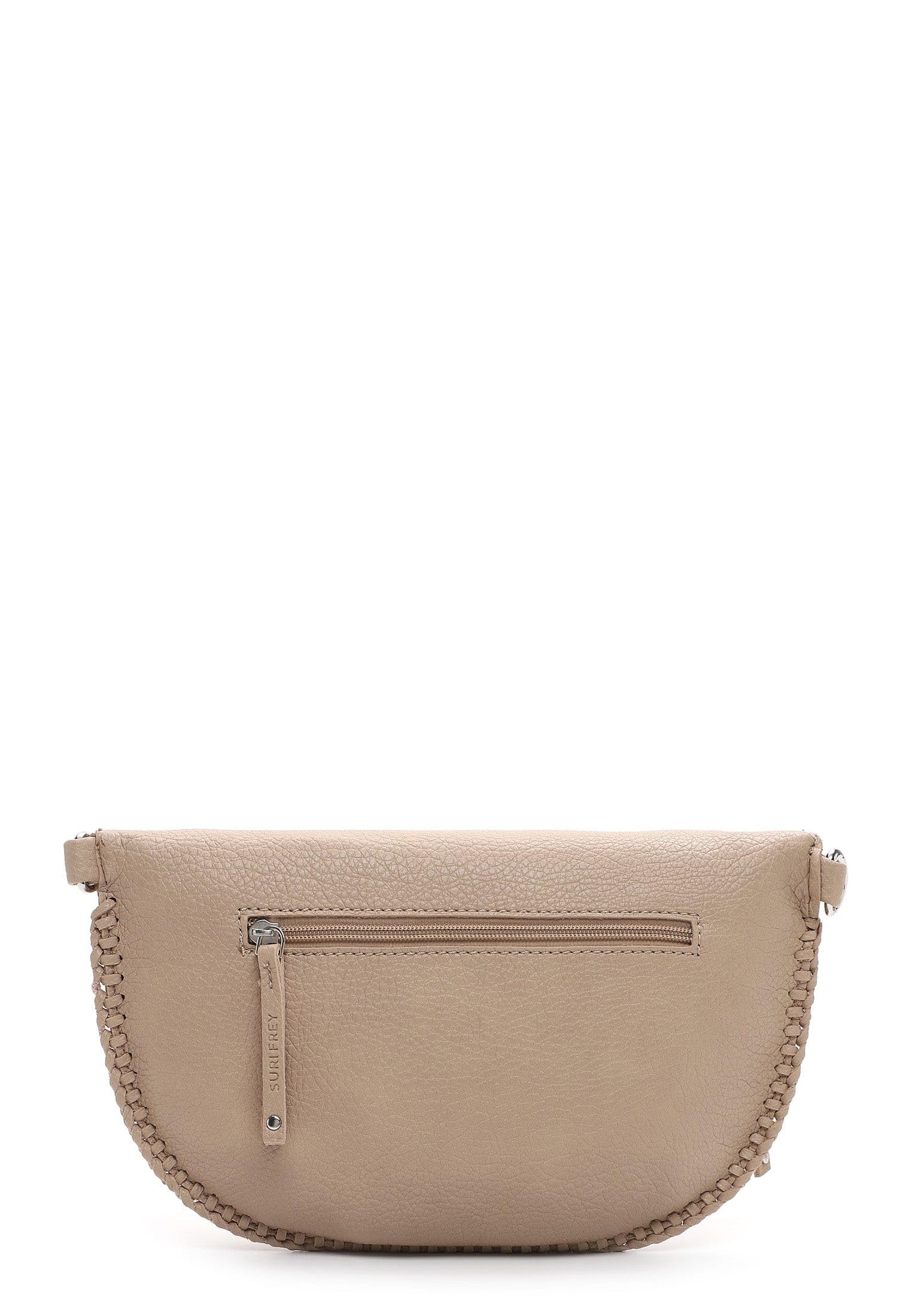 SURI FREY Franzy Handbag with Zipper Umhängetasche Sand