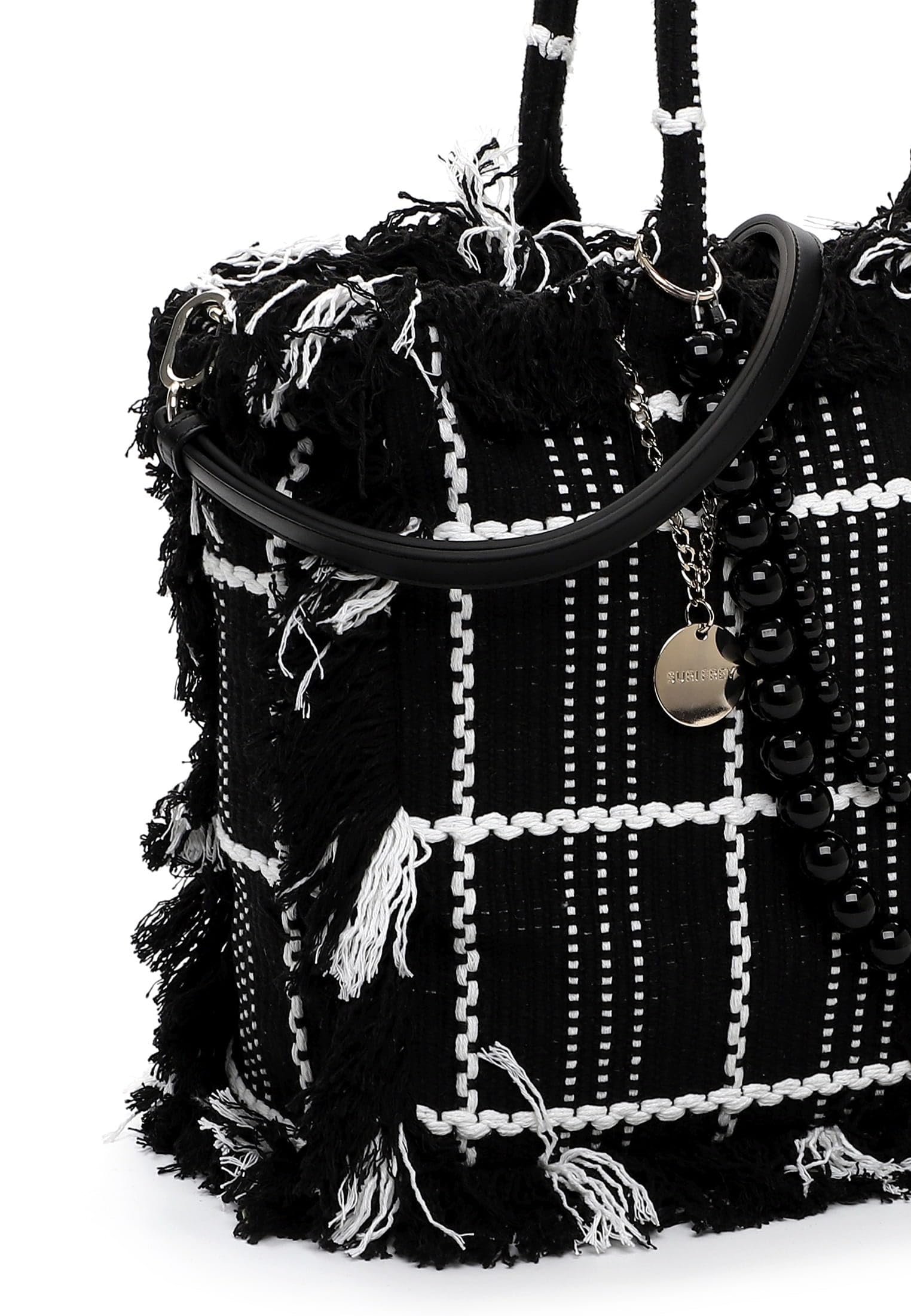 SURI FREY Cacey Cityshopper Shopper Black Karo