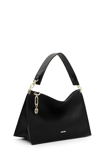 SURI FREY Gwenny Schultertasche schwarz 34 cm