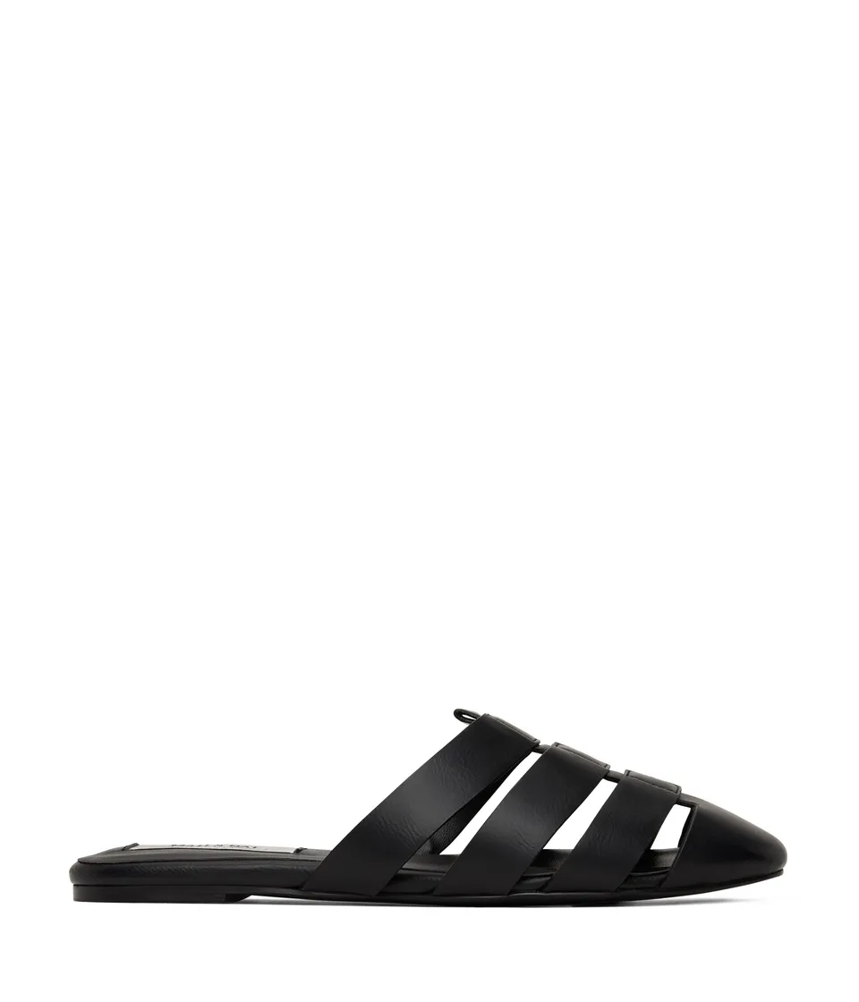 Matt & Nat Pearl Sandalen Damen Schwarz 38 vegan