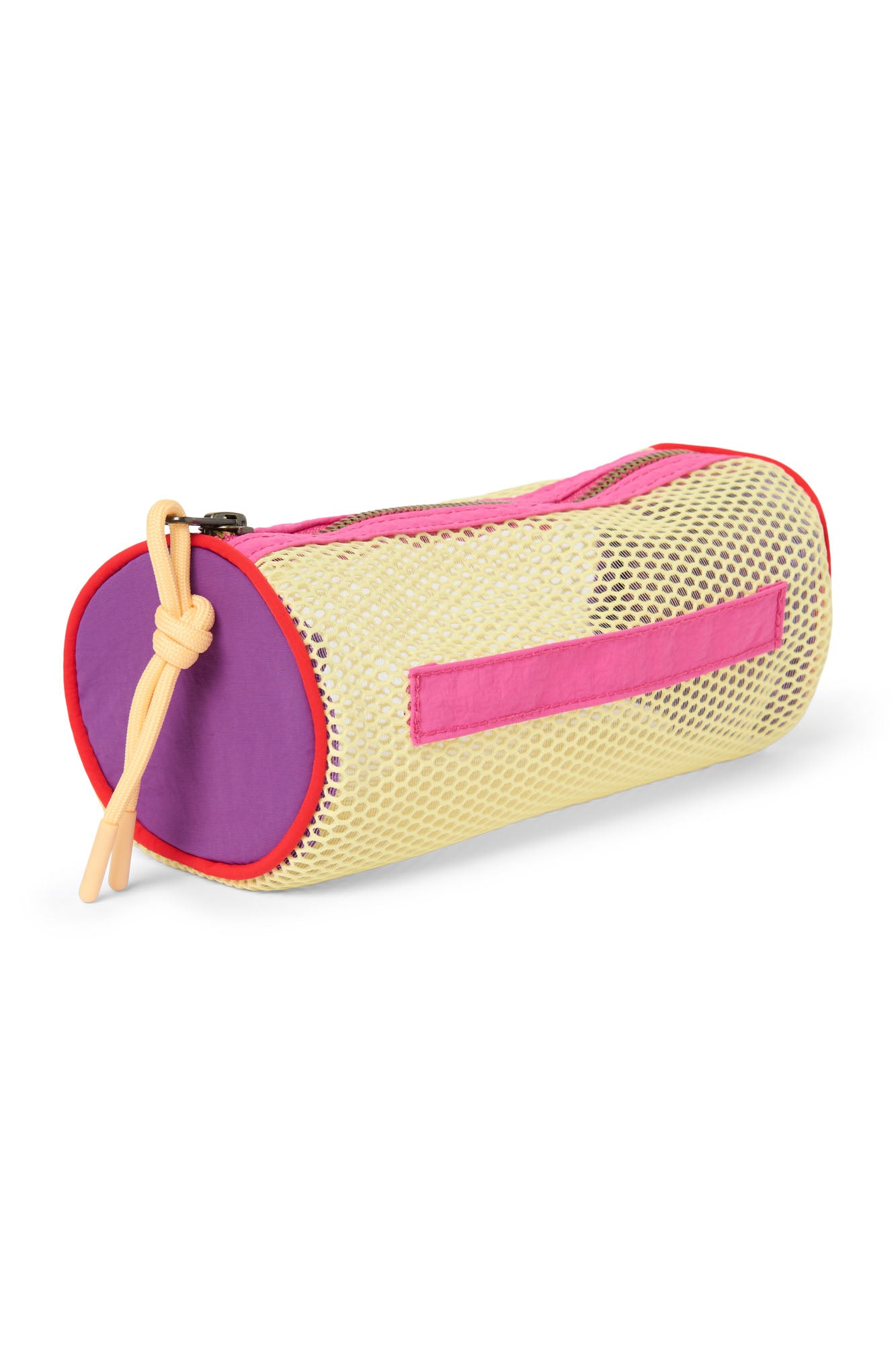Studio Noos Patchwork Pencil Case Bright Pink