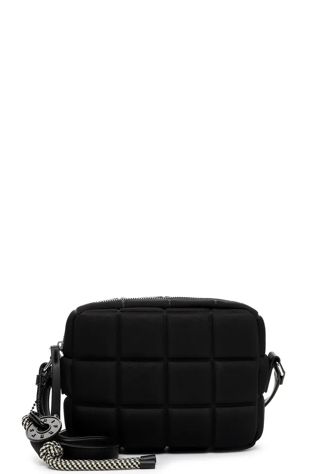 SURI FREY Jancy Crossbody Bag Umhängetasche Schwarz Stepp