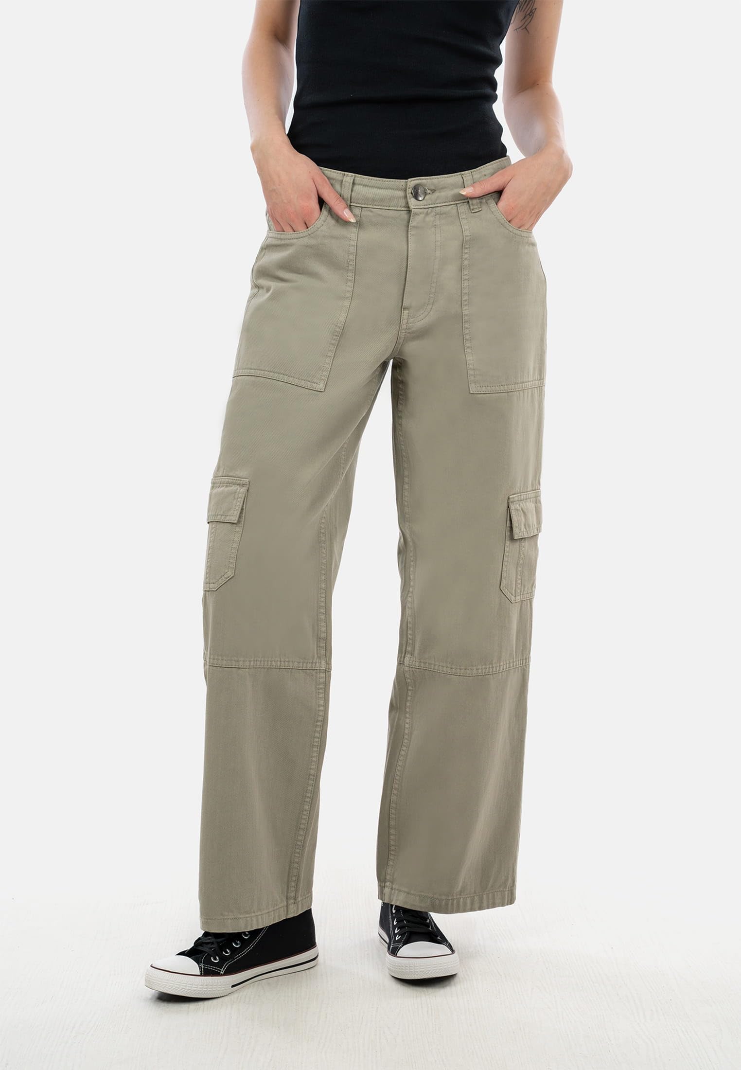SURI FREY SFY Freyday SFW10044 Cargohose gerade uni
