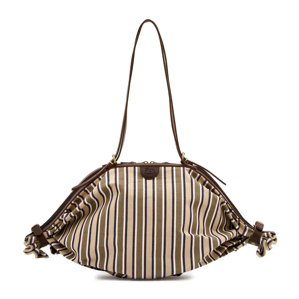 Il Bisonte Caramella Schultertasche Stoff multicolor