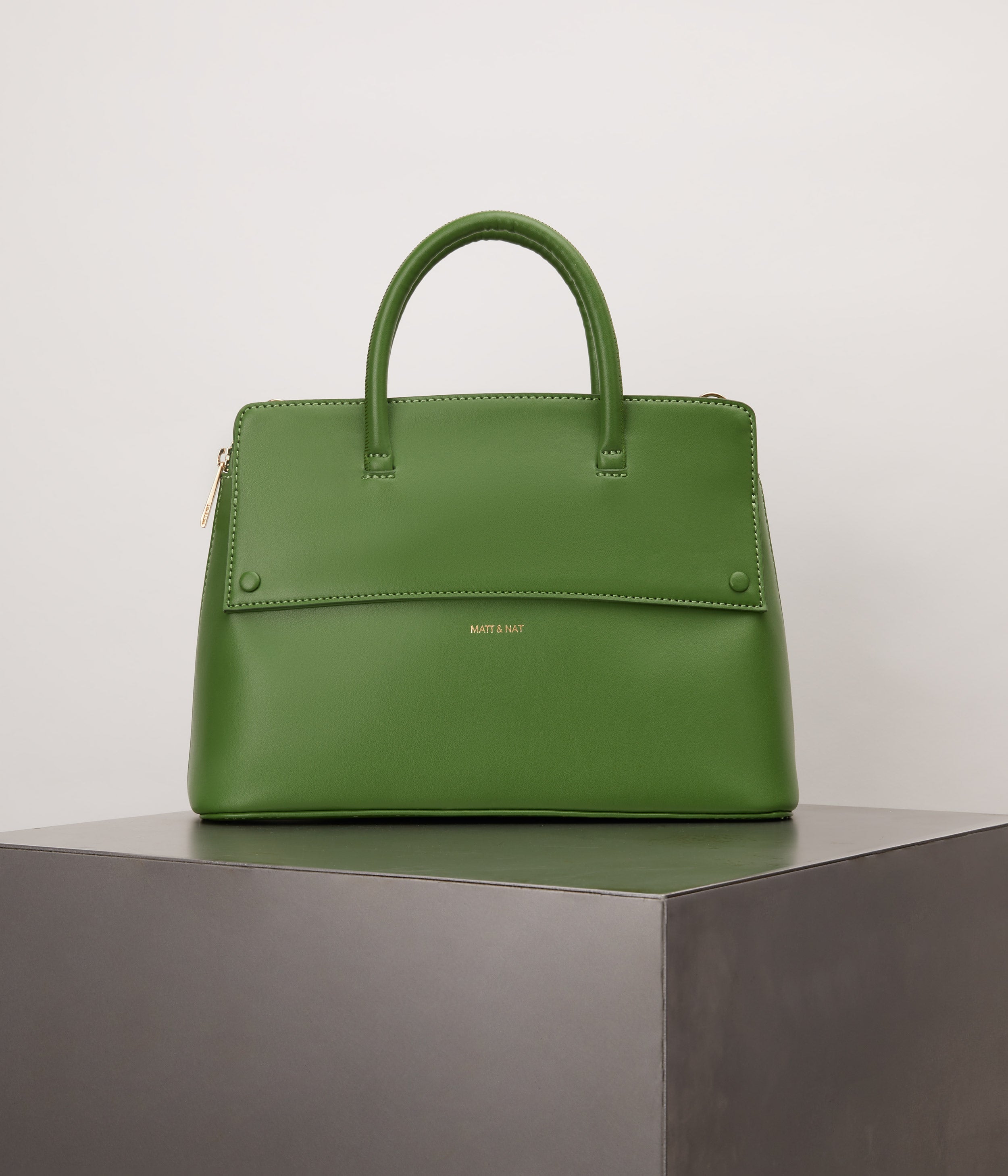 Matt & Nat Silva Uppeal Satchel schwarz Apfelleder