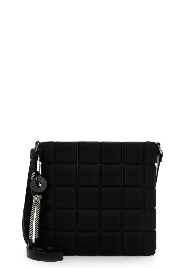 SURI FREY Jancy Crossover Bag Umhängetasche Schwarz Stepp