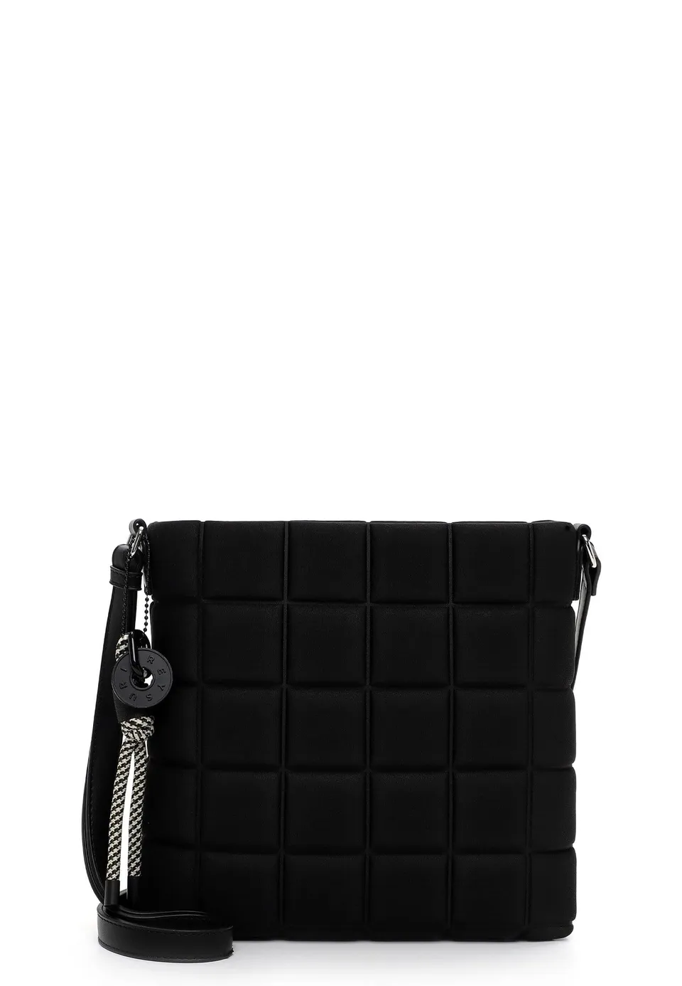SURI FREY Jancy Crossover Bag Umhängetasche Schwarz Stepp