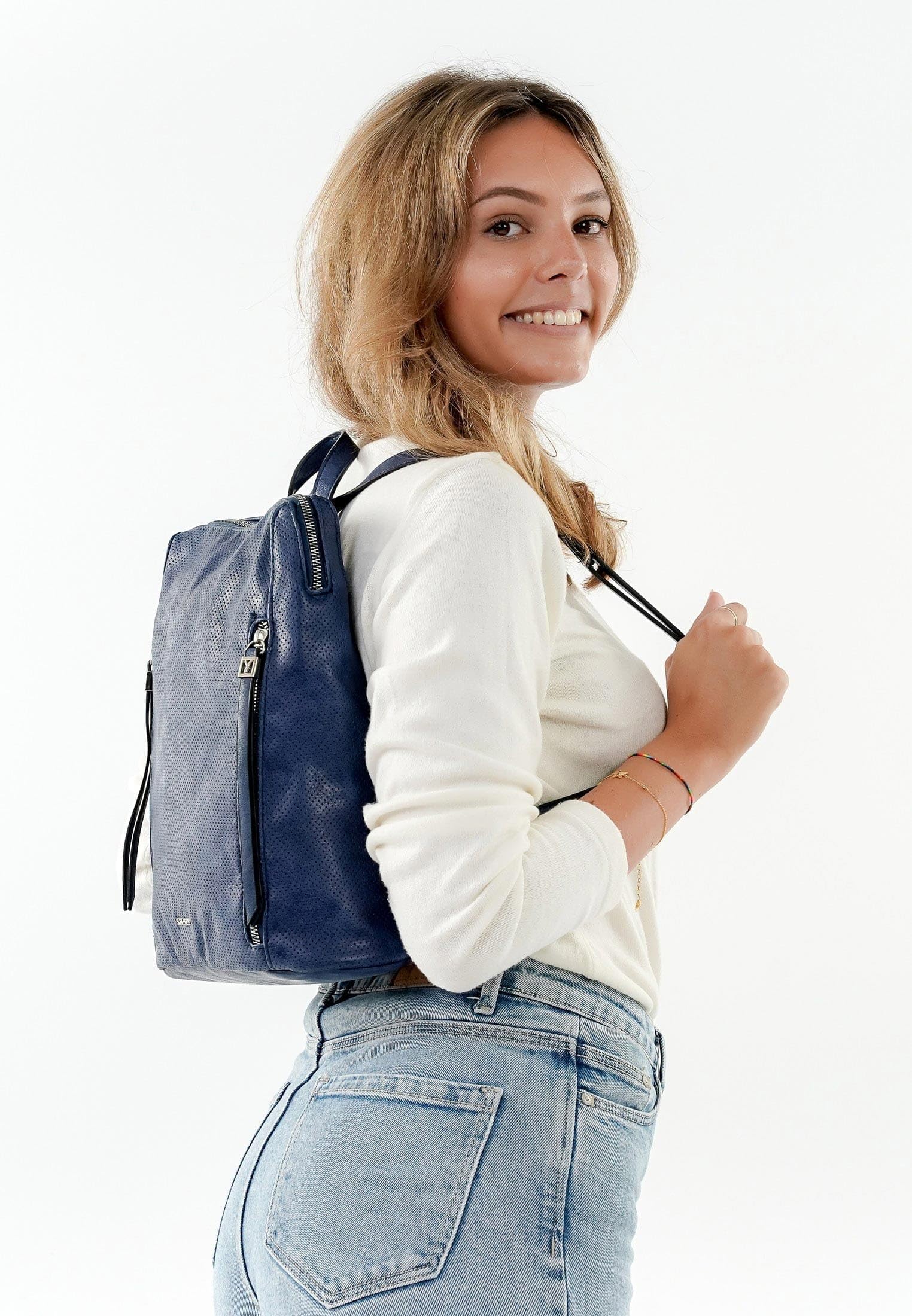 SURI FREY Suzy 14316 Rucksack Navy vegan