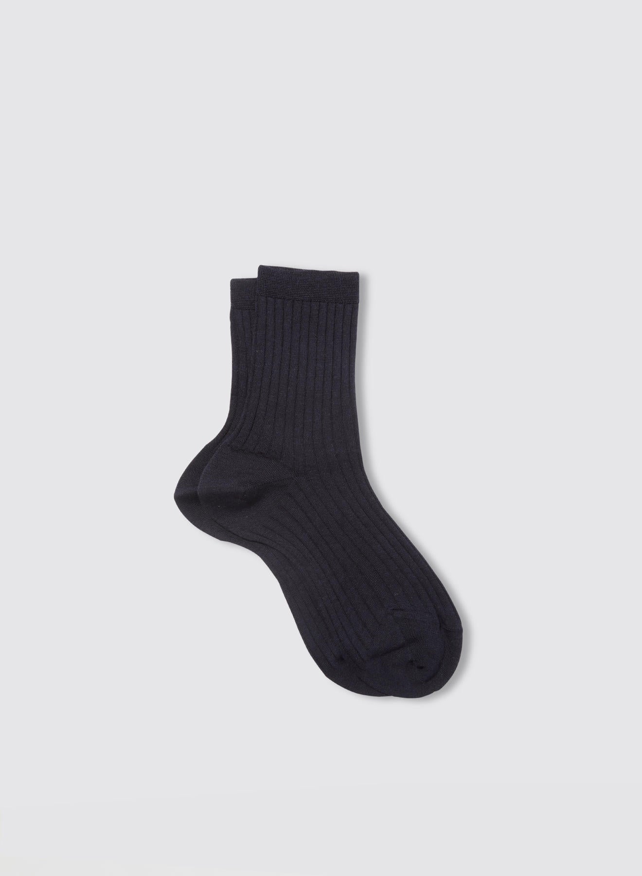 Maria la Rosa WQ023UN2199 Socken Rot Wolle