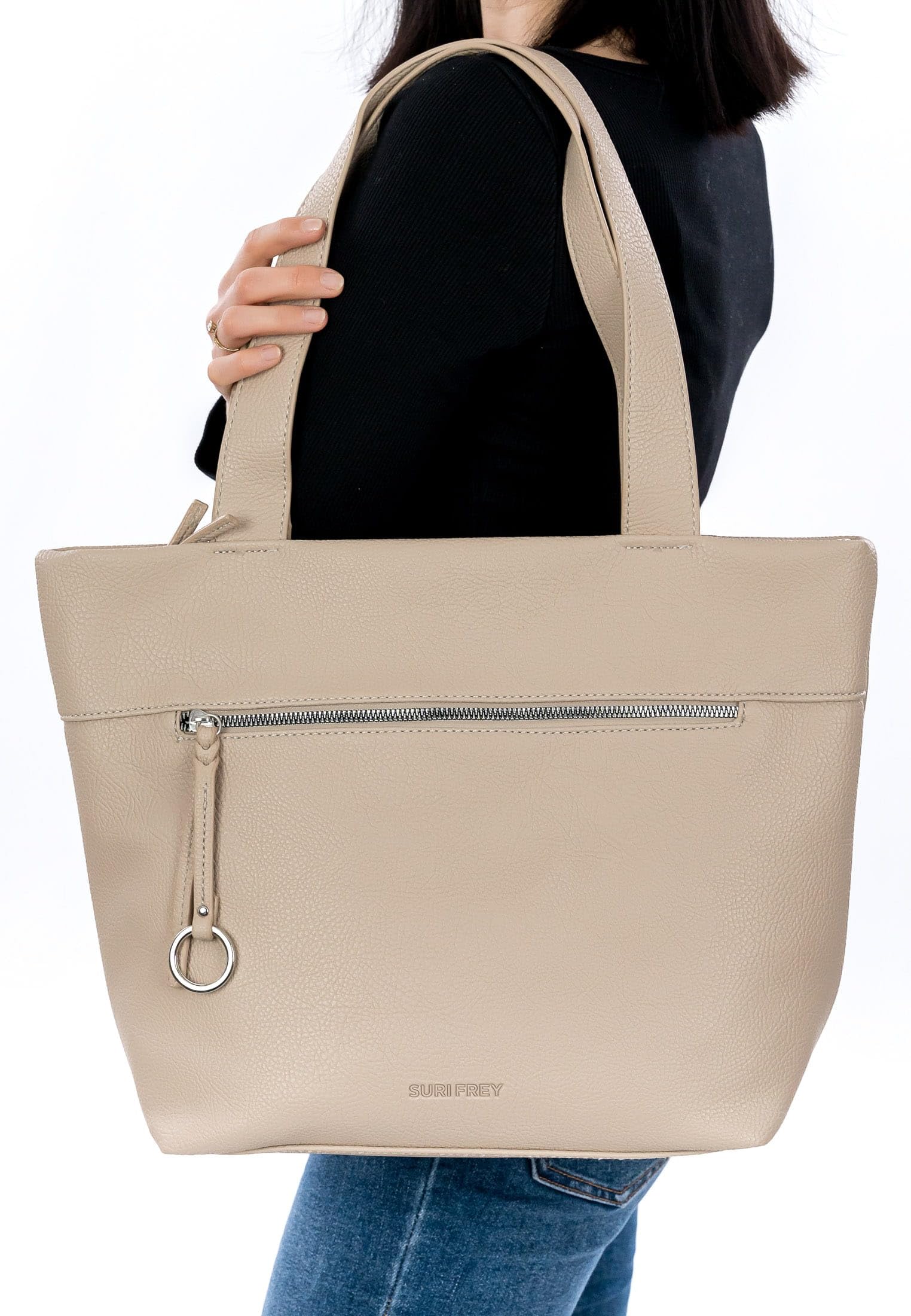 SURI FREY Debby 14146 Shopper Handtasche sand