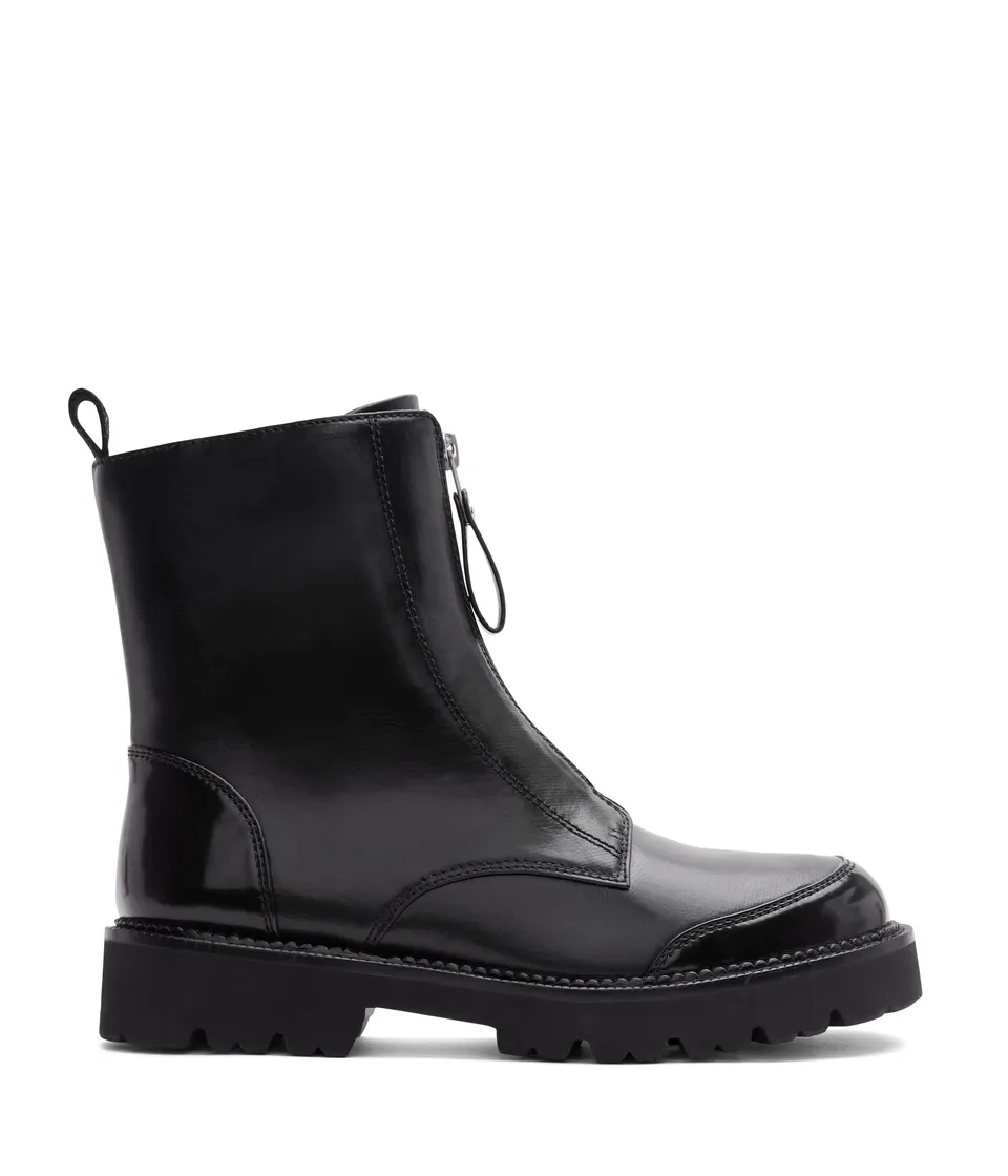 Matt & Nat Jasmin Combat Boots schwarz vegan 36-41