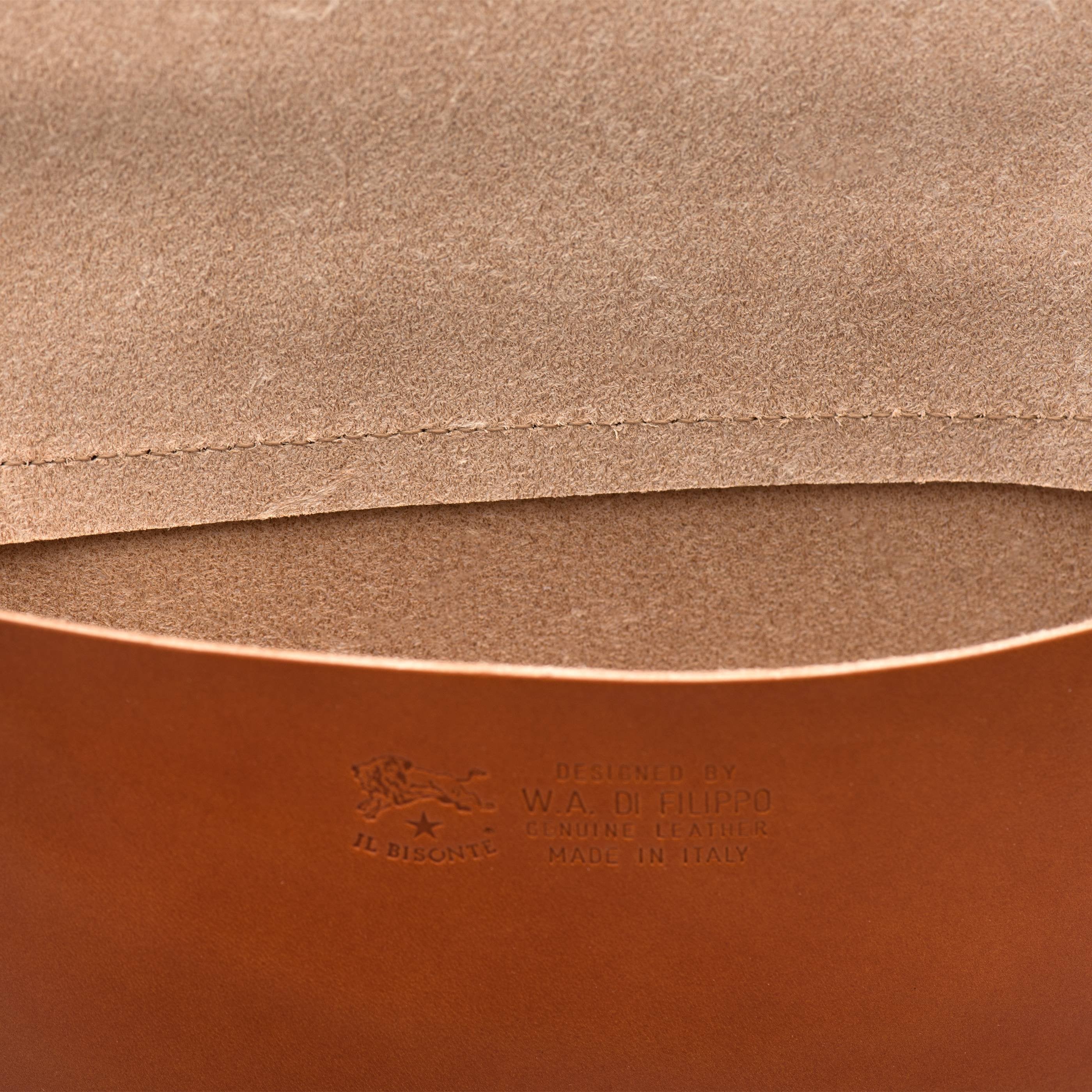 Il Bisonte Parione Gürteltasche karamell Vollleder