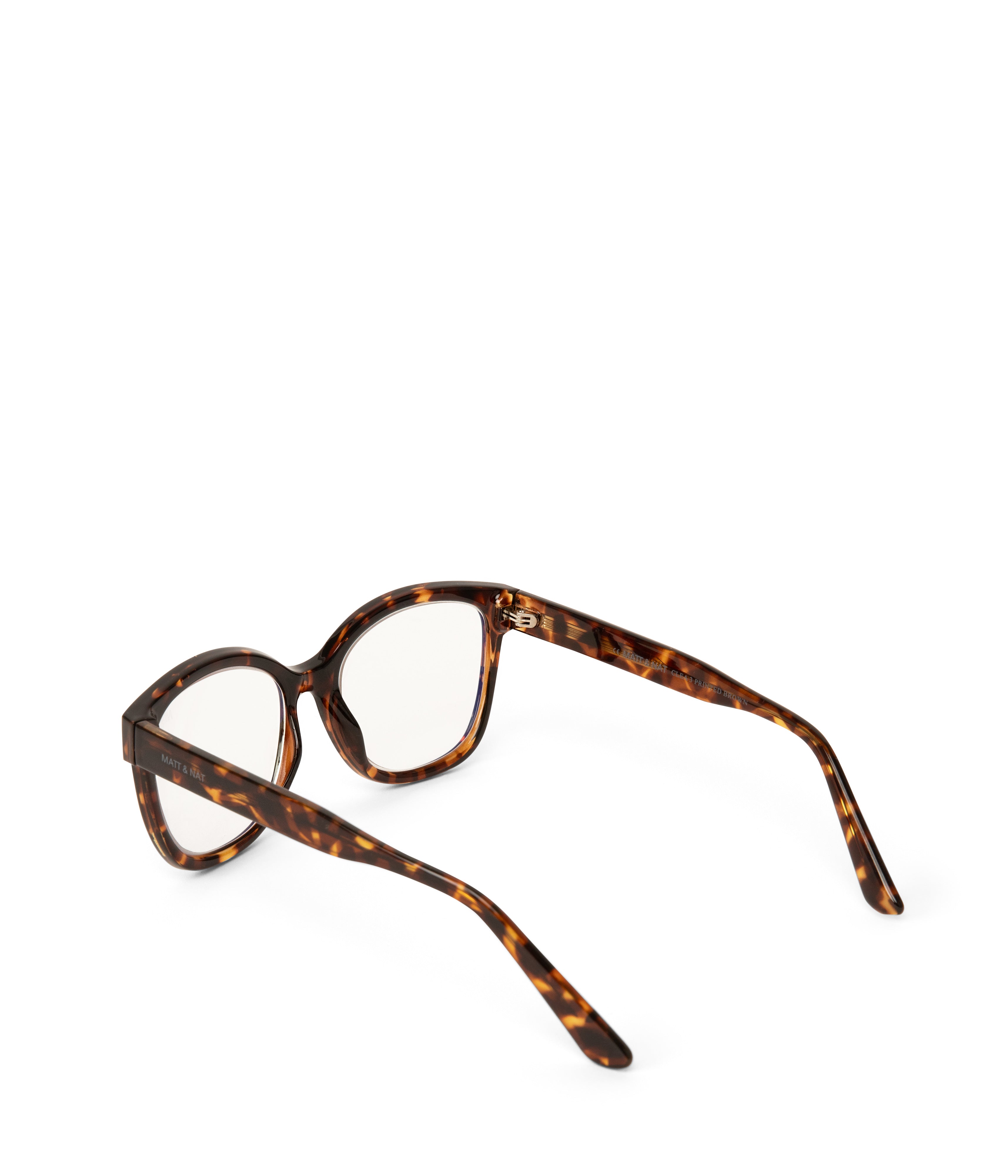 Matt & Nat Clea-3 Lesebrille Braun Blaulichtfilter