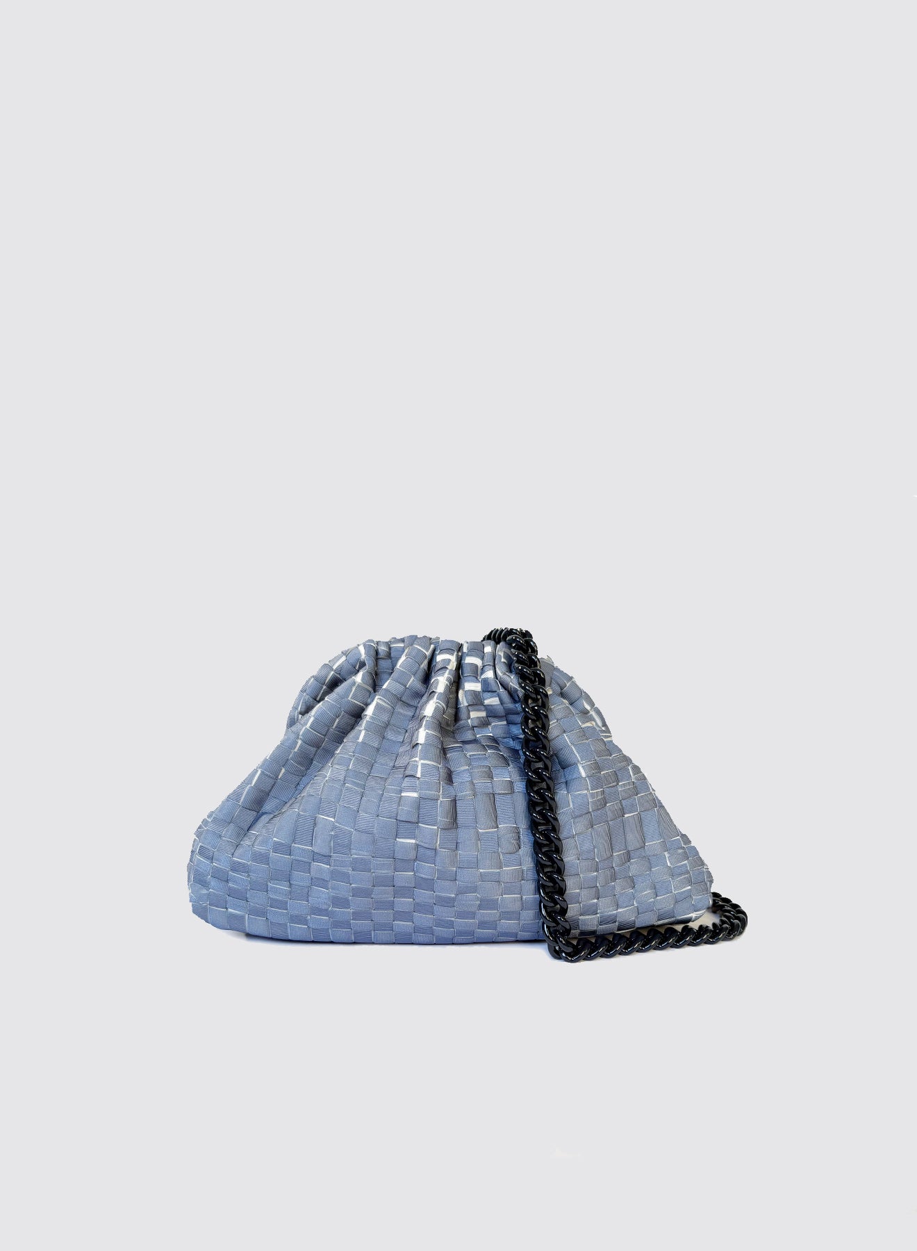 Maria la Rosa Plumage Mini Bag Clutch Malva Band