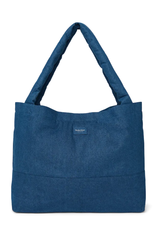 Studio Noos Denim Mom Bag Shopper Dark Blue Denim