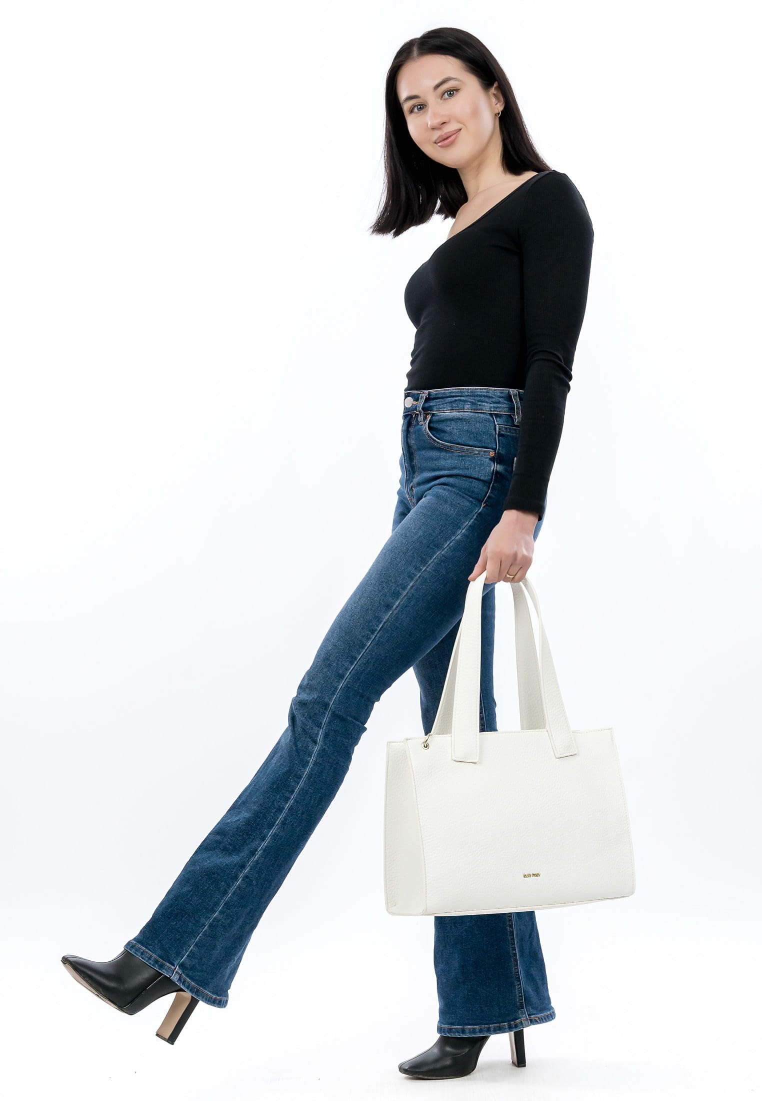 SURI FREY Gwenny Cityshopper M Shopper White groß