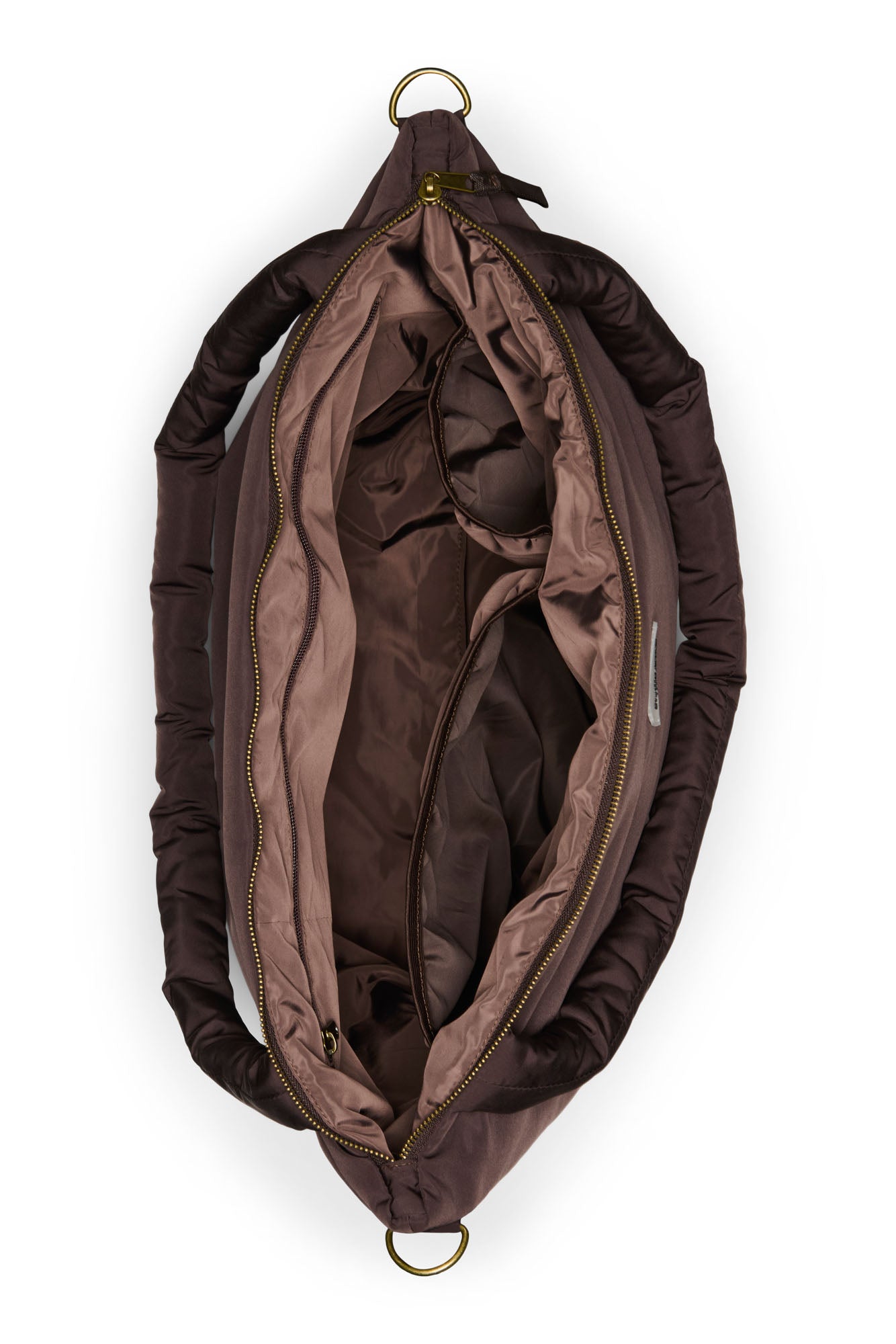 Studio Noos Puffy Diaper Bag Wickeltasche Braun Steppoptik