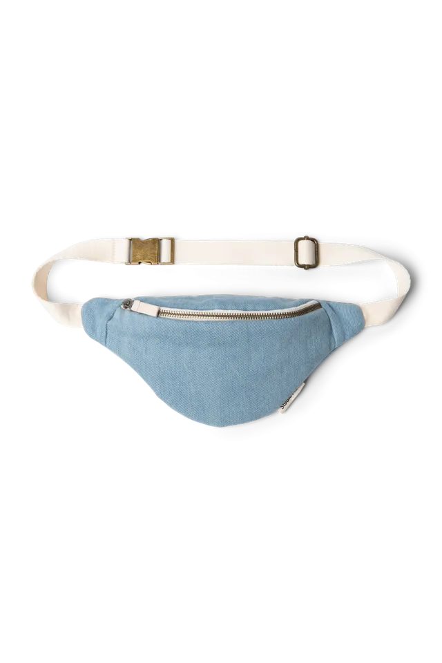 Studio Noos Denim Mini Bauchtasche Kinder Blau Uni