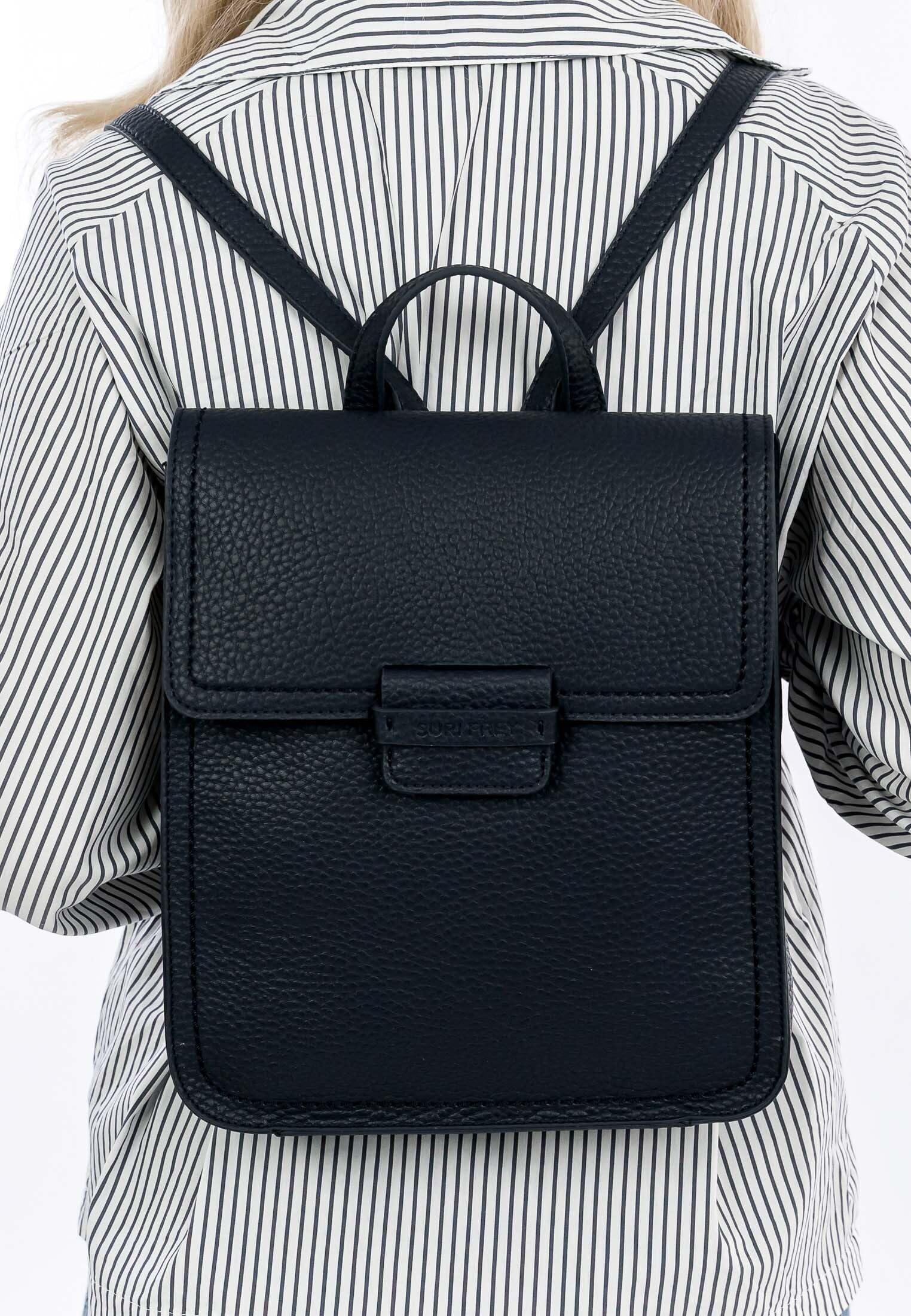 SURI FREY Berly Backpack Rucksack Blue blau 25x30 cm