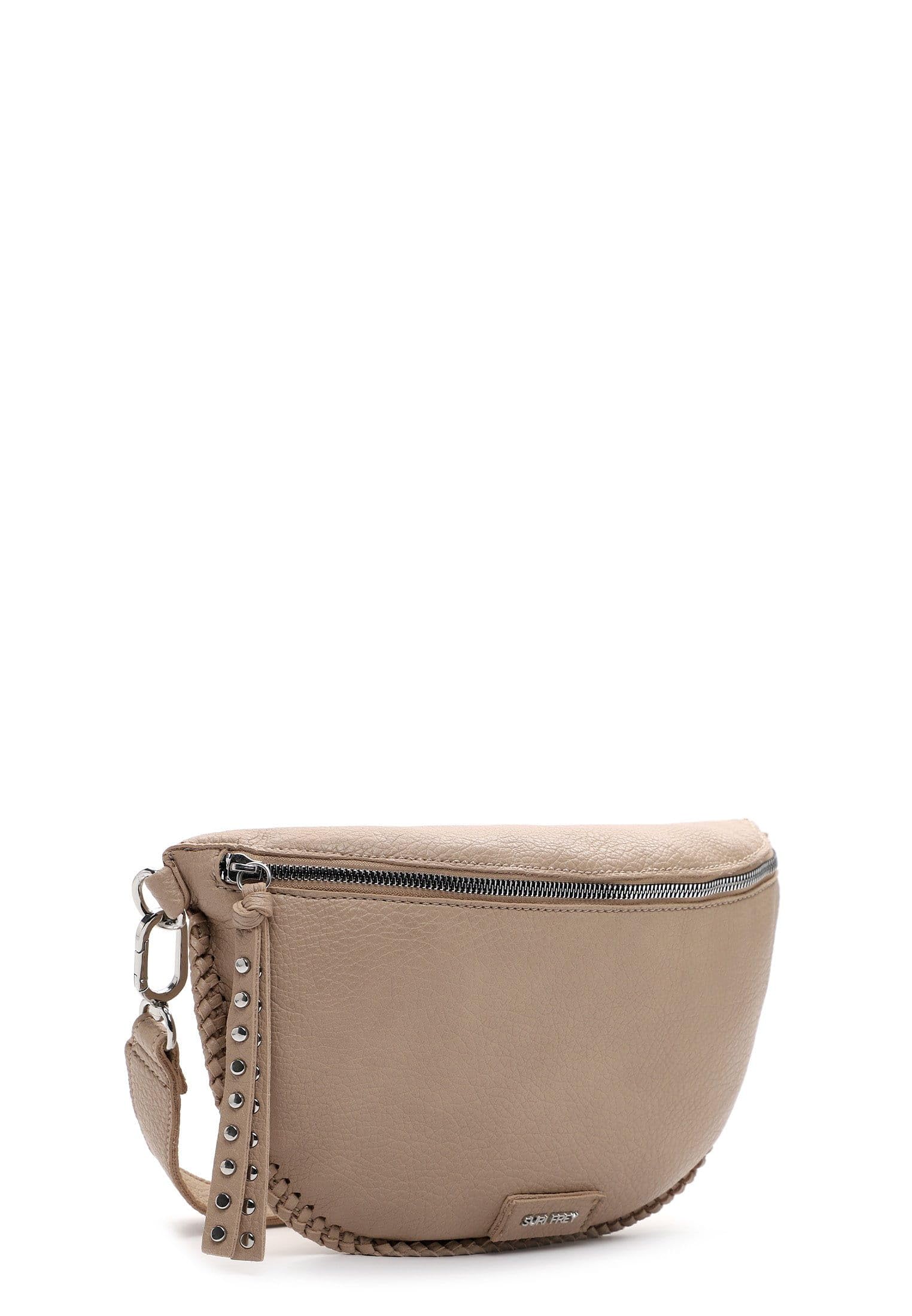 SURI FREY Franzy Handbag with Zipper Umhängetasche Sand