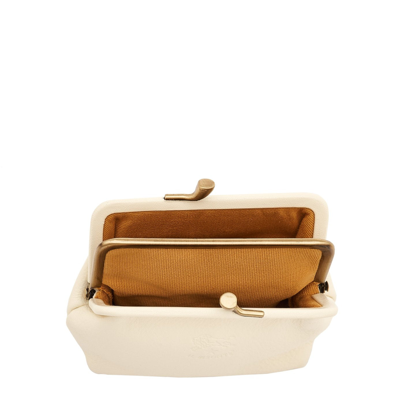 Il Bisonte Münzbörse Latte Rindsleder Retro