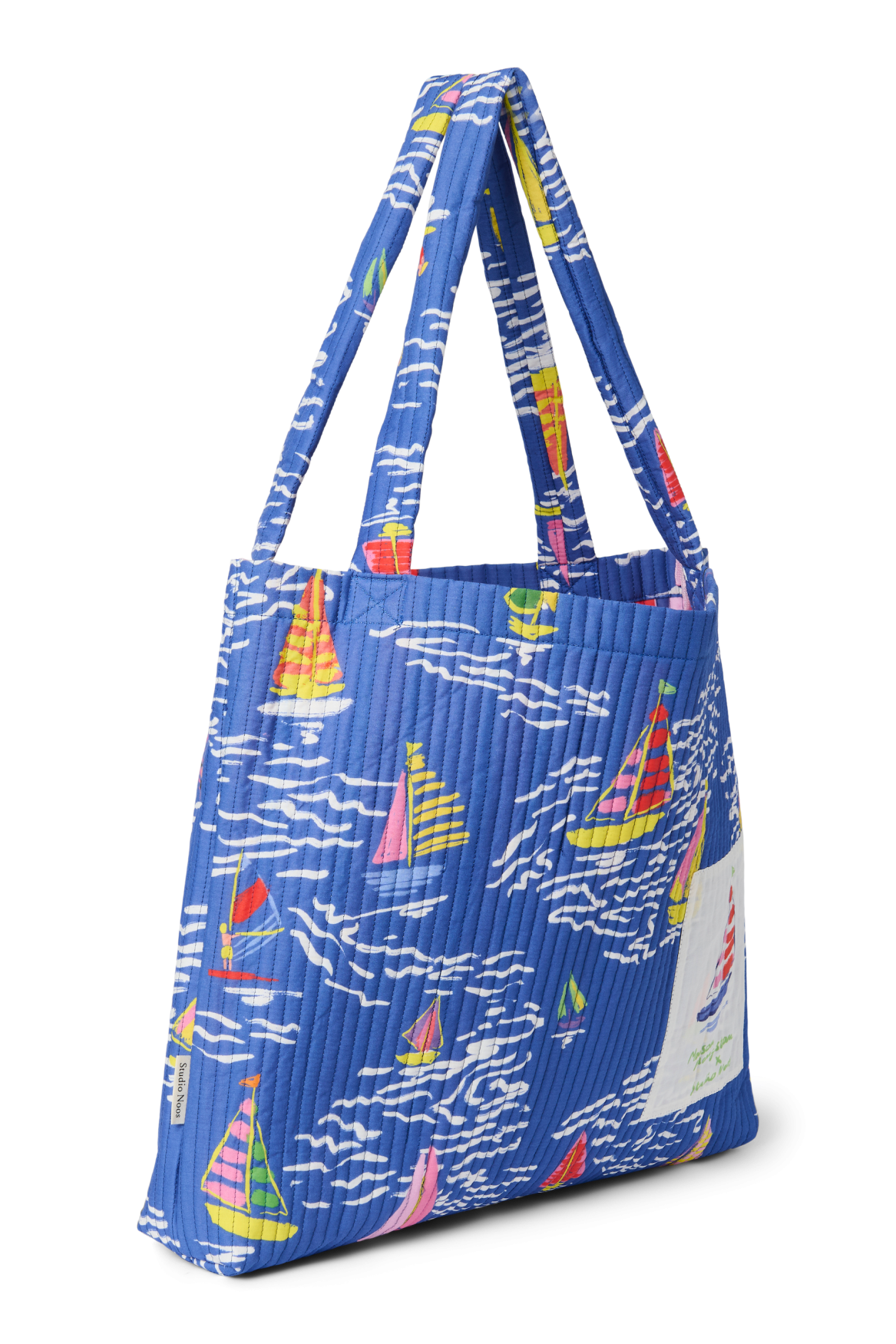 Studio Noos Mom Bag Wickeltasche Barcos blau gross