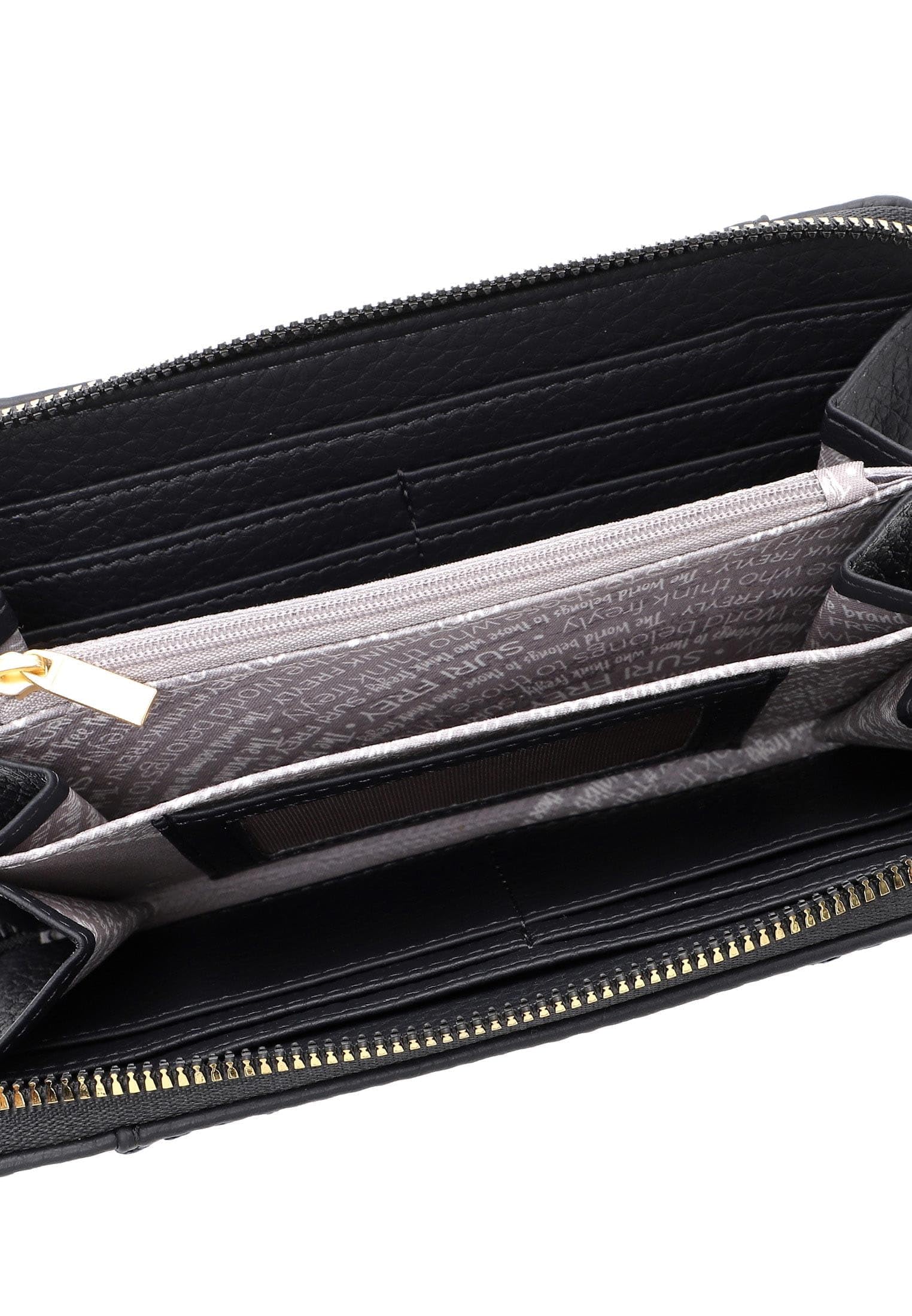 SURI FREY Ginny Zip Around Wallet Geldbörse Navy