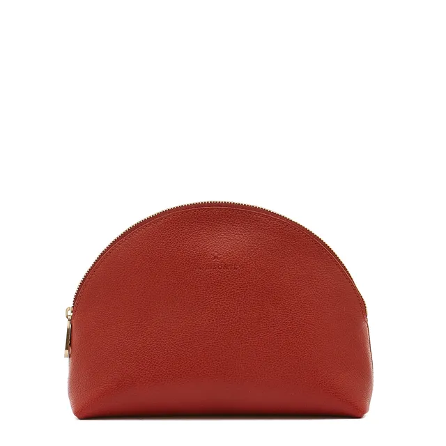 Il Bisonte Bigallo Pouch Rot Leder Damen