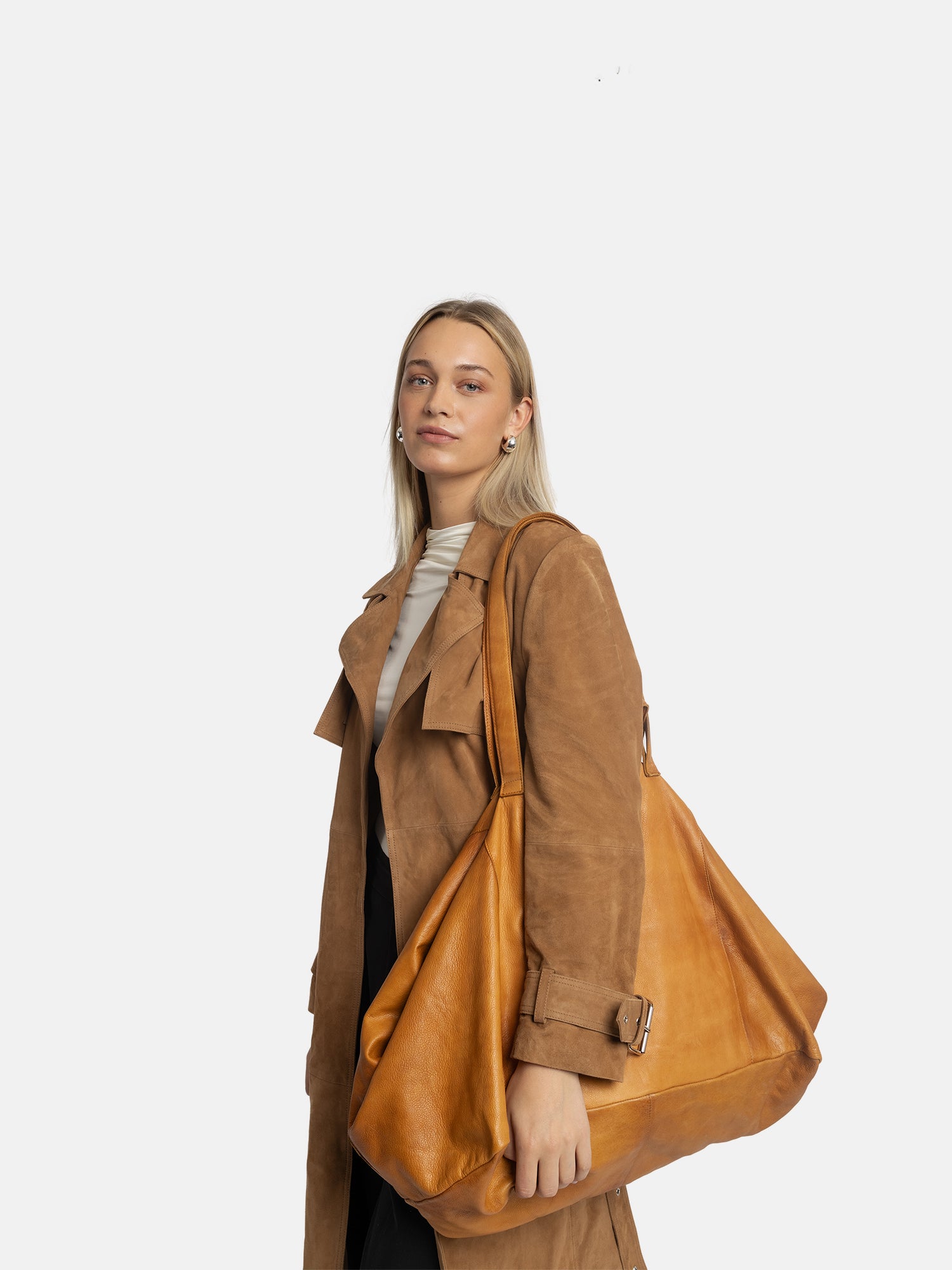 RE:DESIGNED Fie Urban Weekender Burned Tan Vollleder