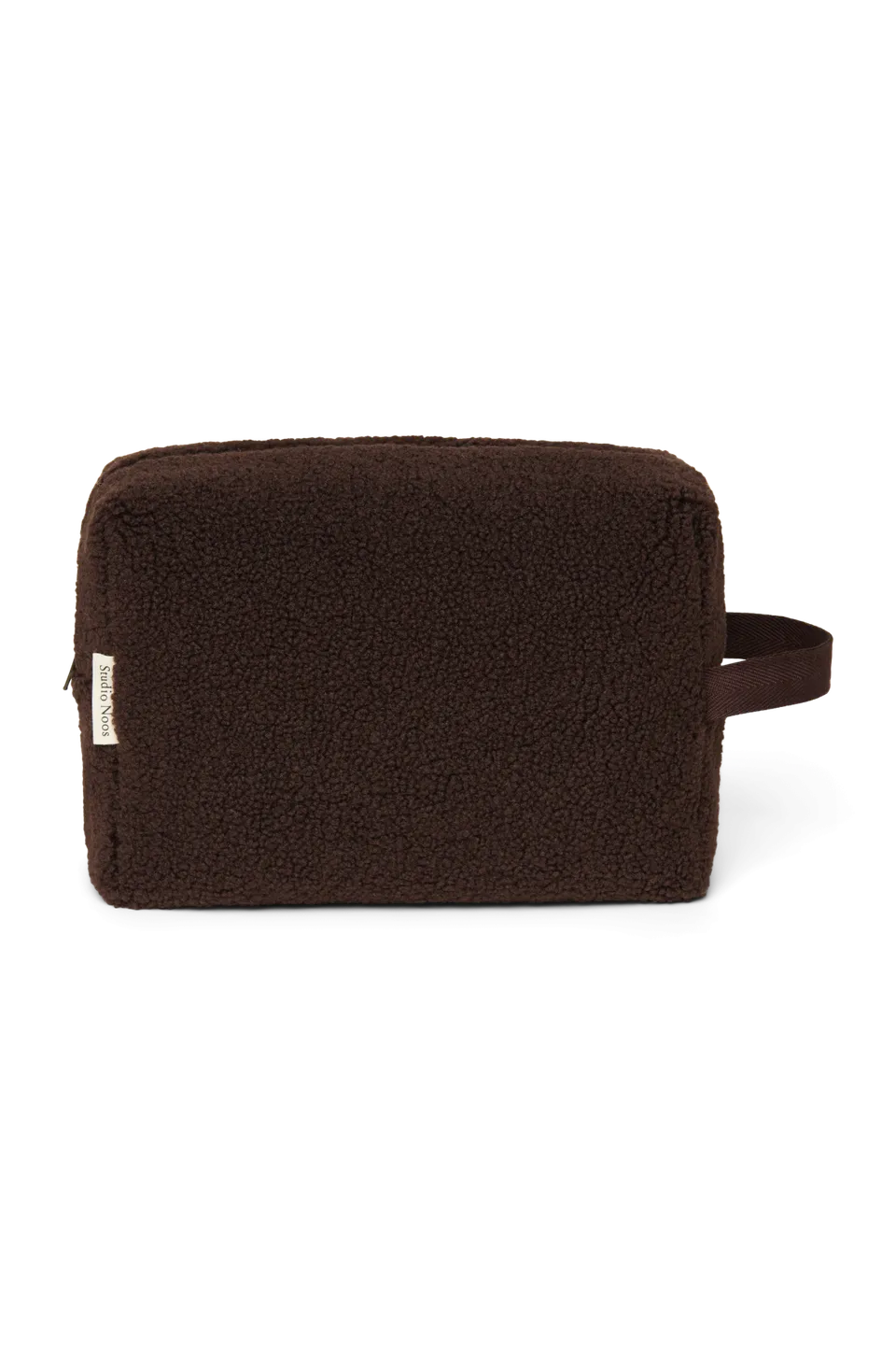 Studio Noos Teddy Kulturtasche Waschtasche Chocolate Braun