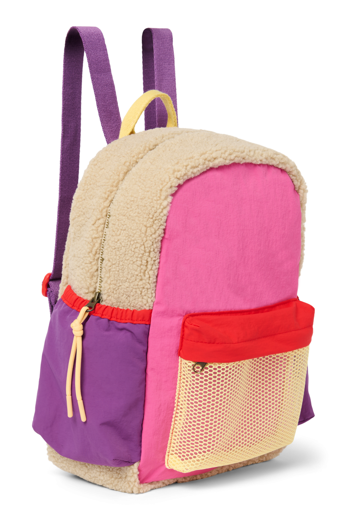 Studio Noos Patchwork Midi Rucksack Bright Pink