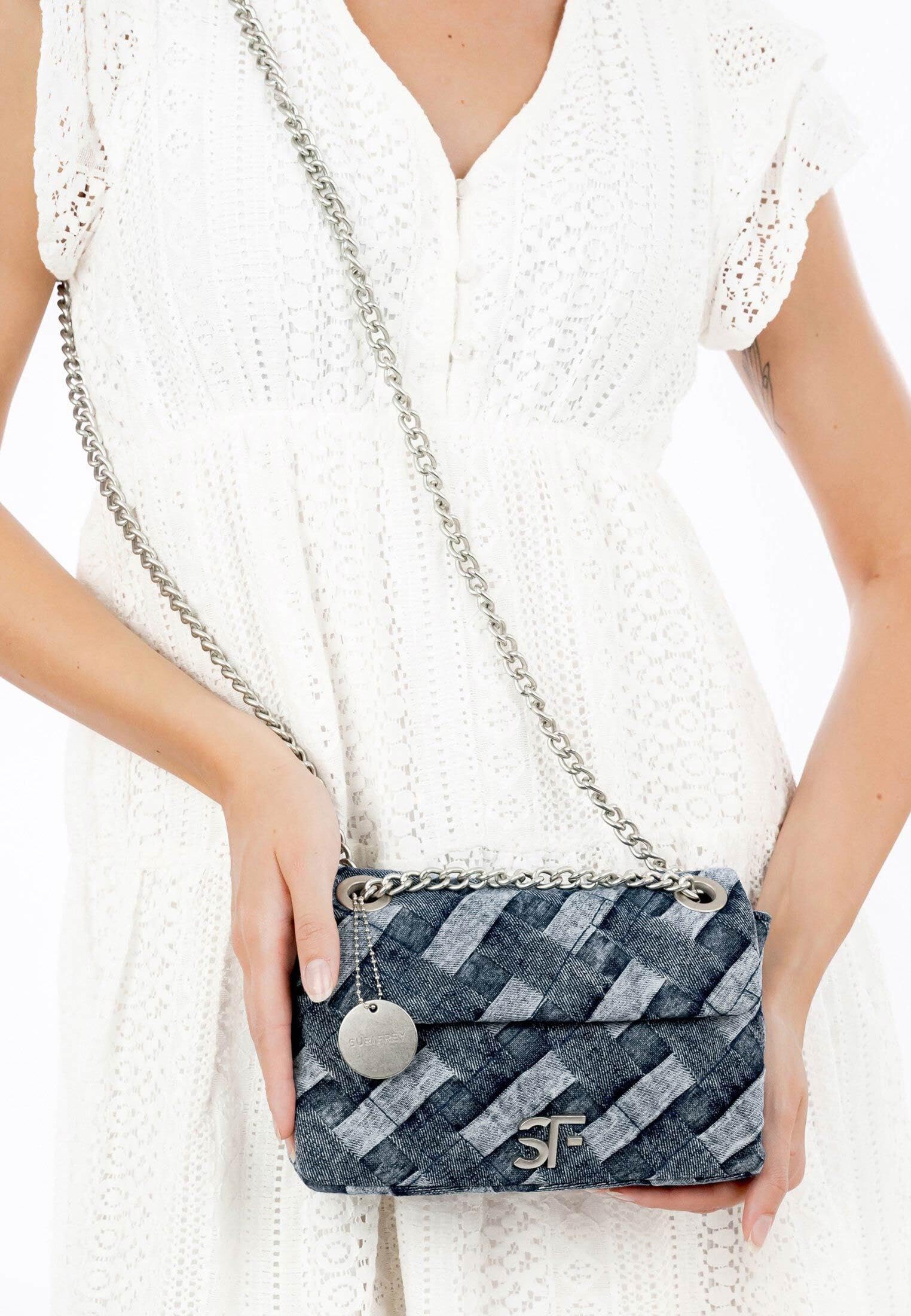 SURI FREY Bethy Shoulder Bag Schultertasche Smokeblue