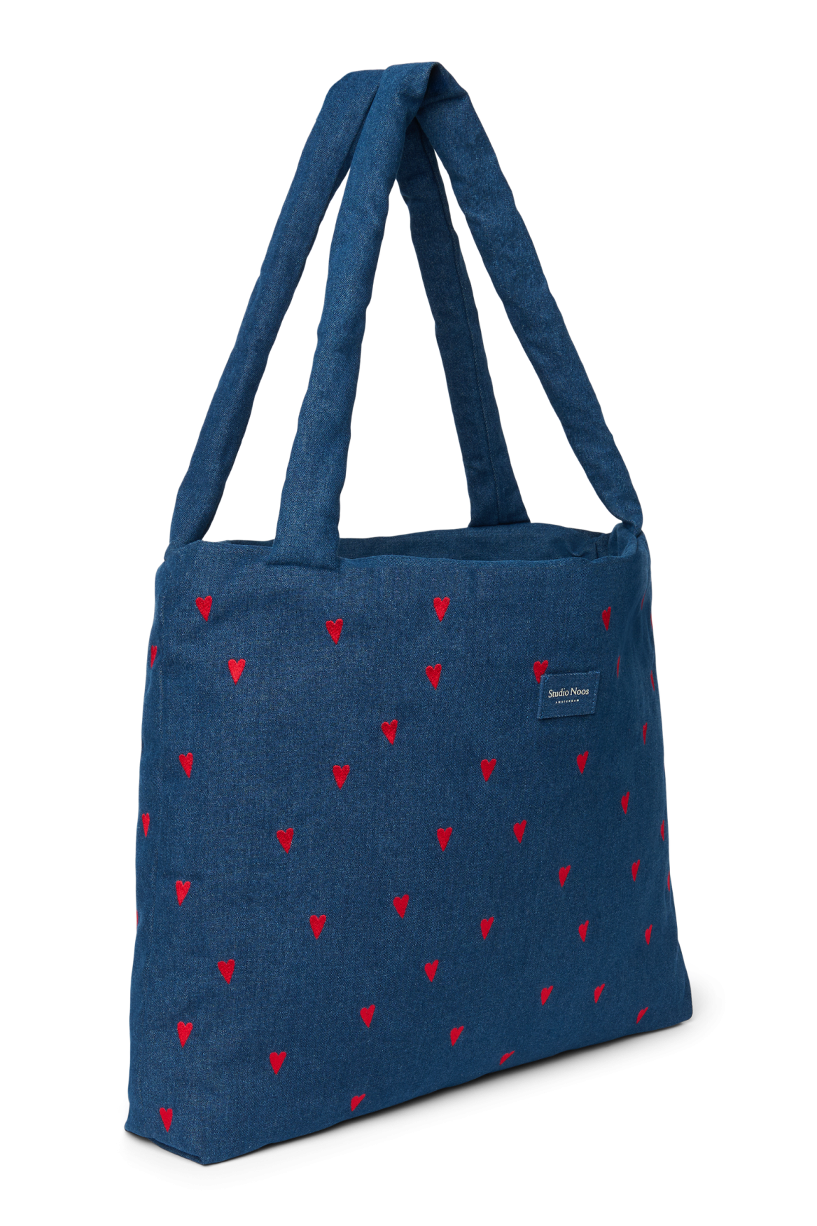 Studio Noos Denim Mom Bag Wickeltasche Dunkelblau
