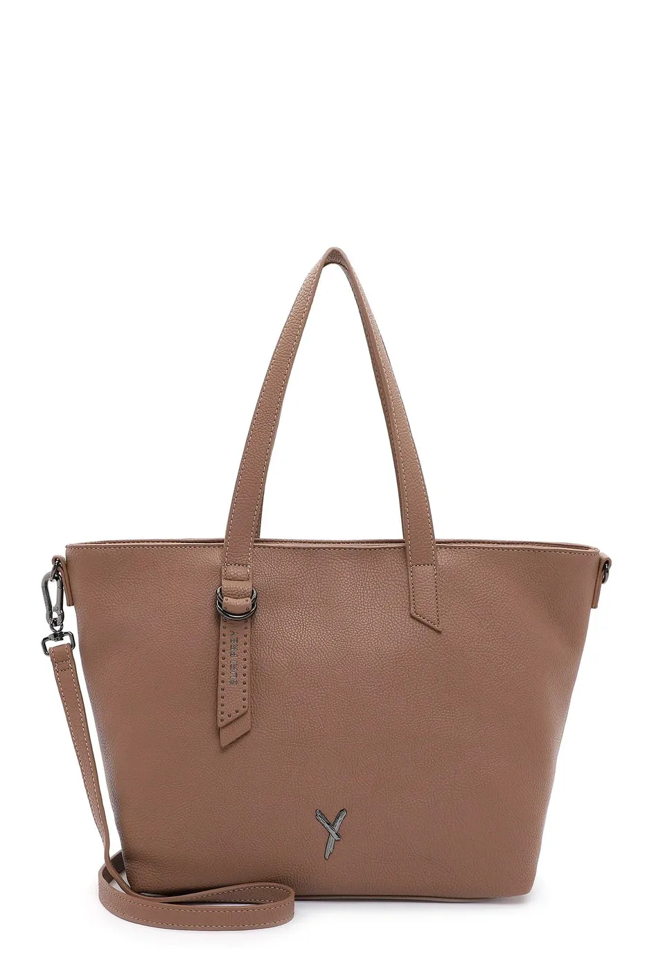 SURI FREY Gitty Shopper Schultertasche Taupe A4
