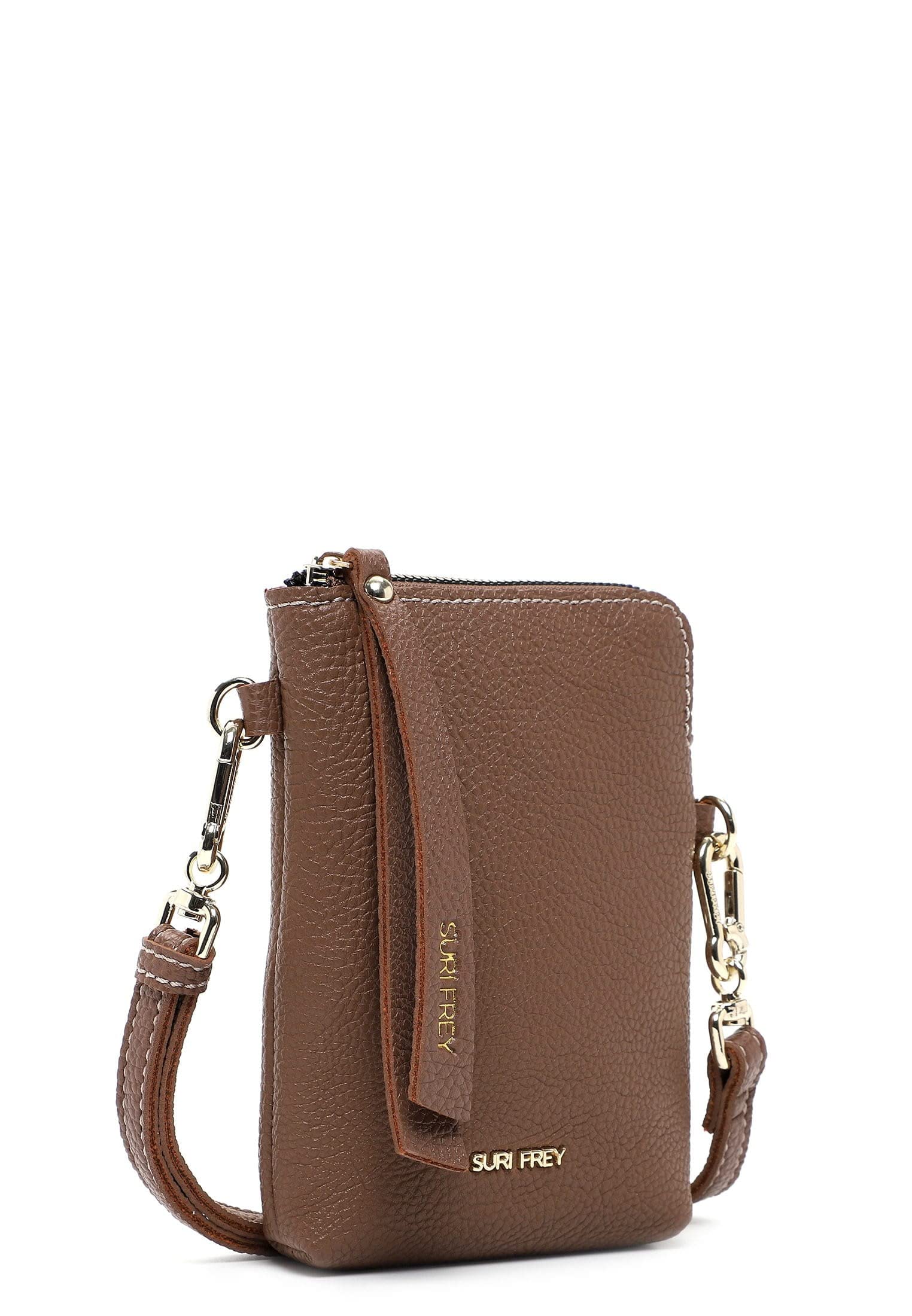 SURI FREY Ketty Phone Bag Handytasche Darktaupe