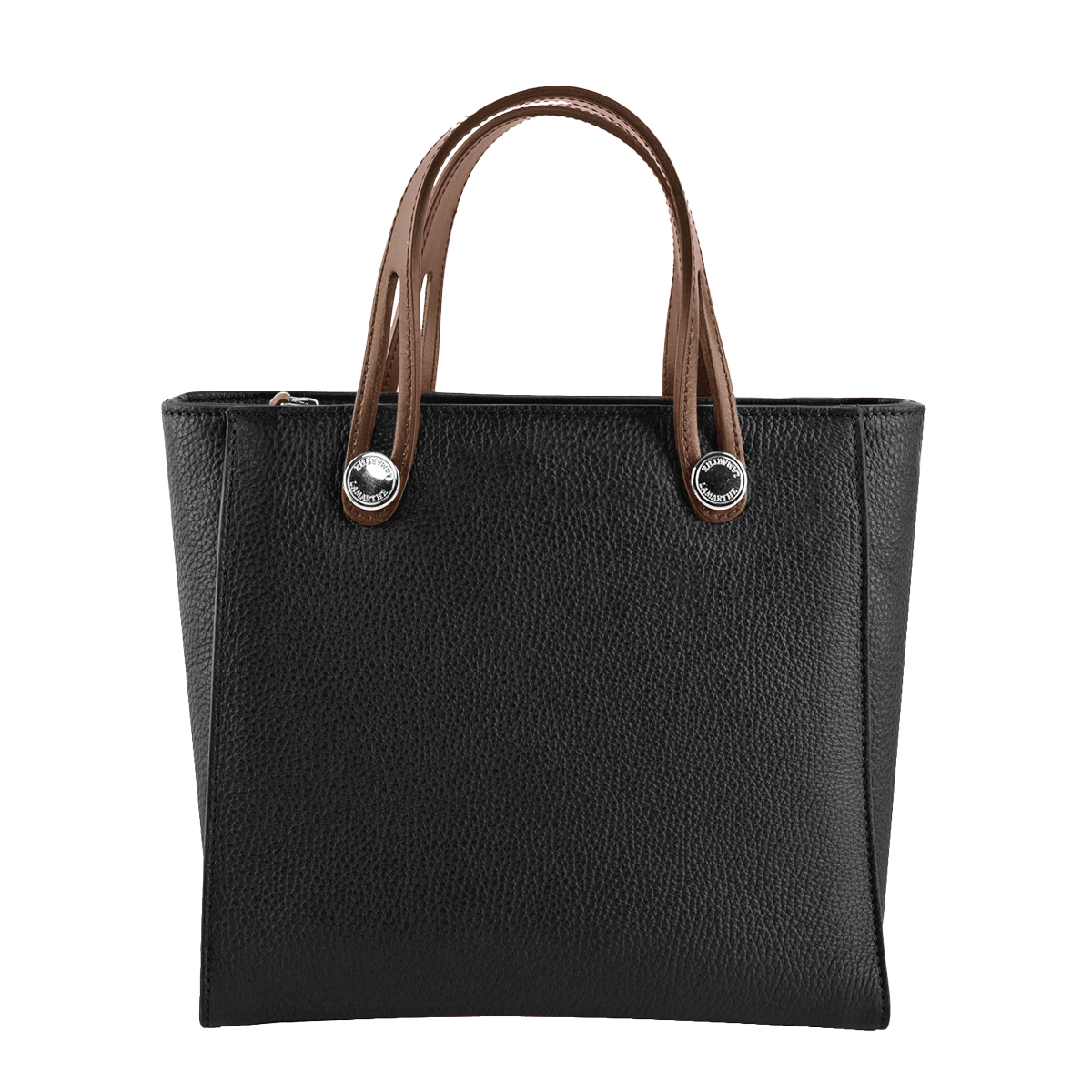Lamarthe Fidèle Handtasche Schwarz Vollleder