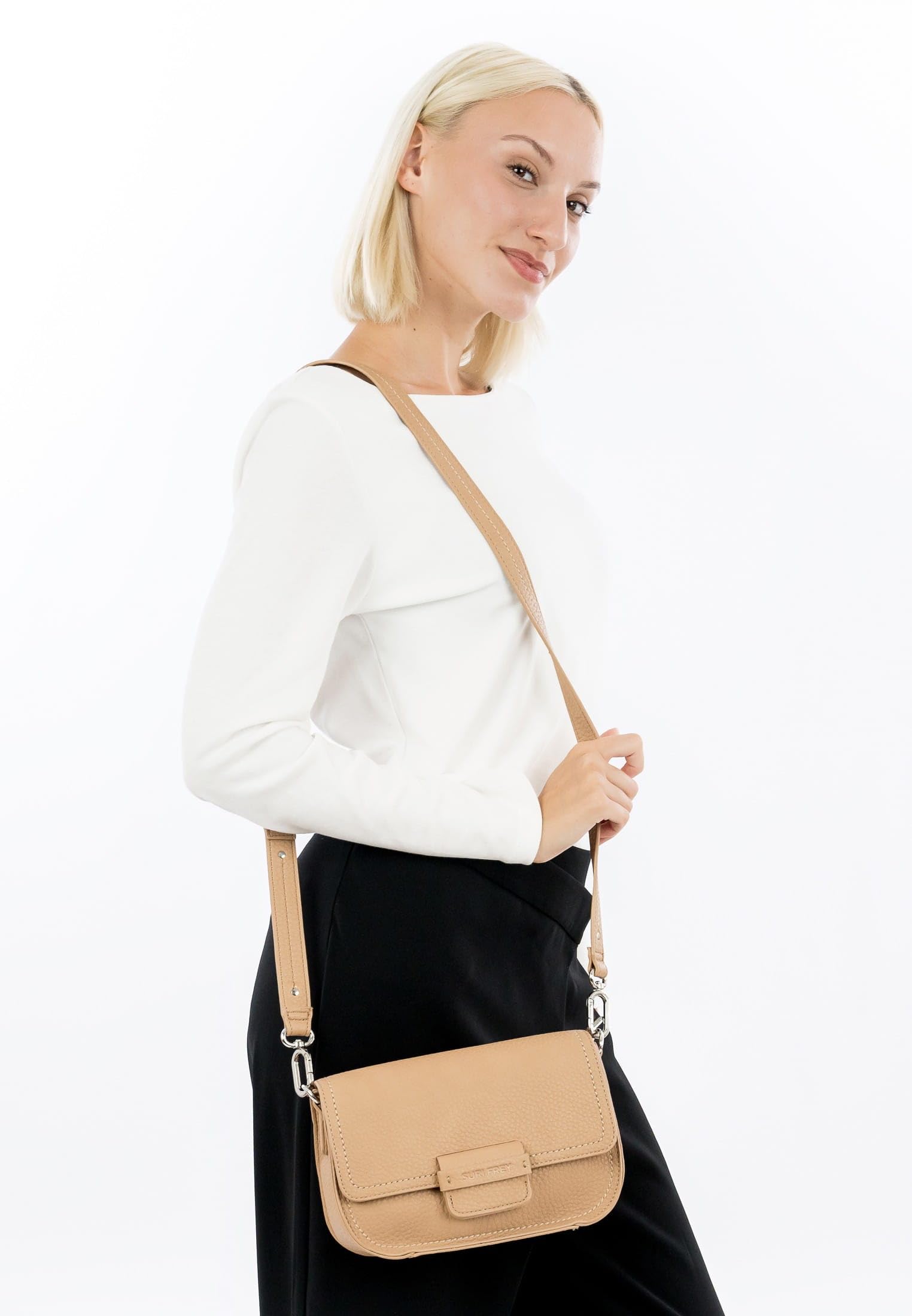 SURI FREY Berly Crossbody Bag Umhängetasche Sand